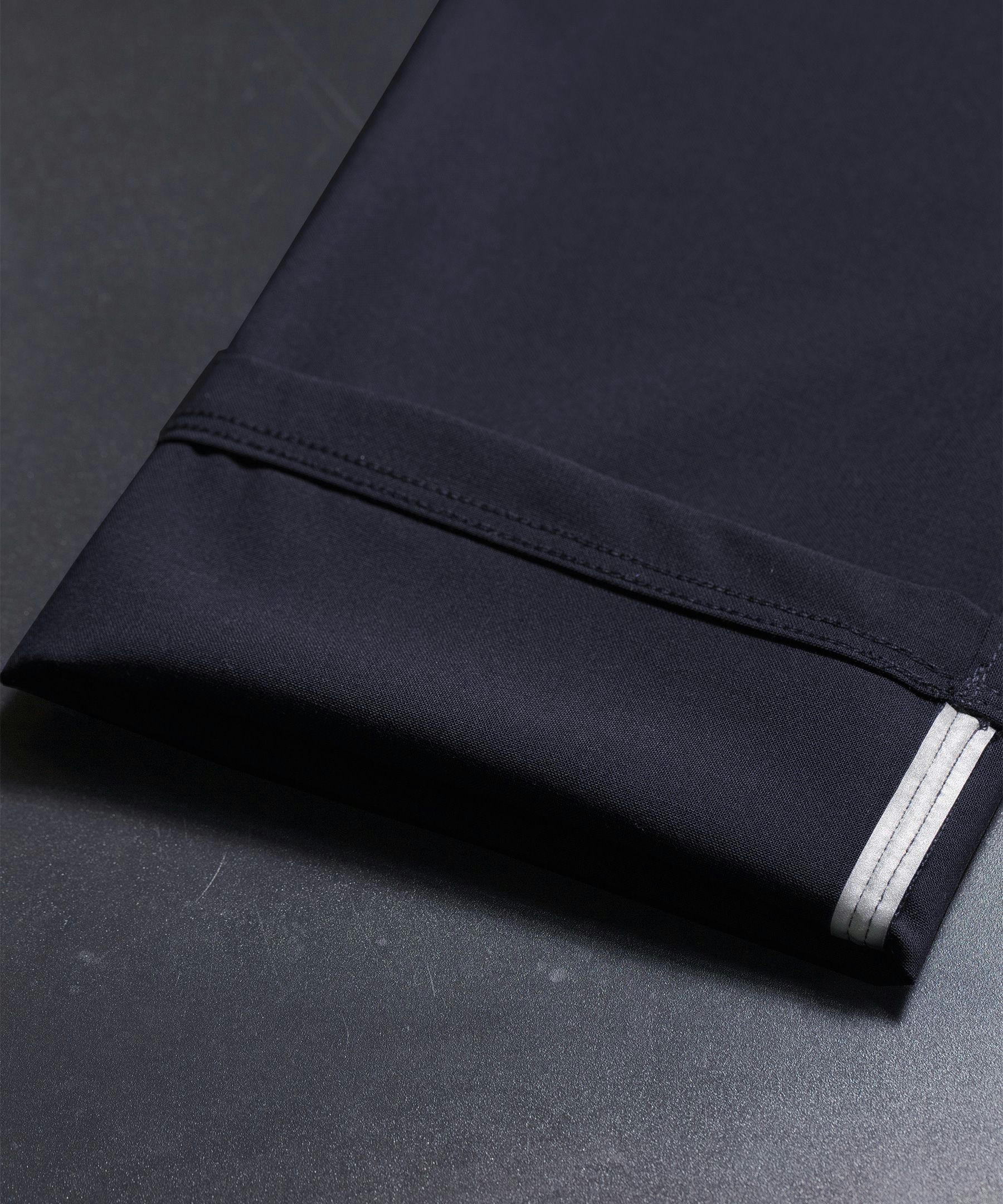 DENVER HAYES Men's Slim Fit Stretch Waist Wool Pull-On Hybrid Pants