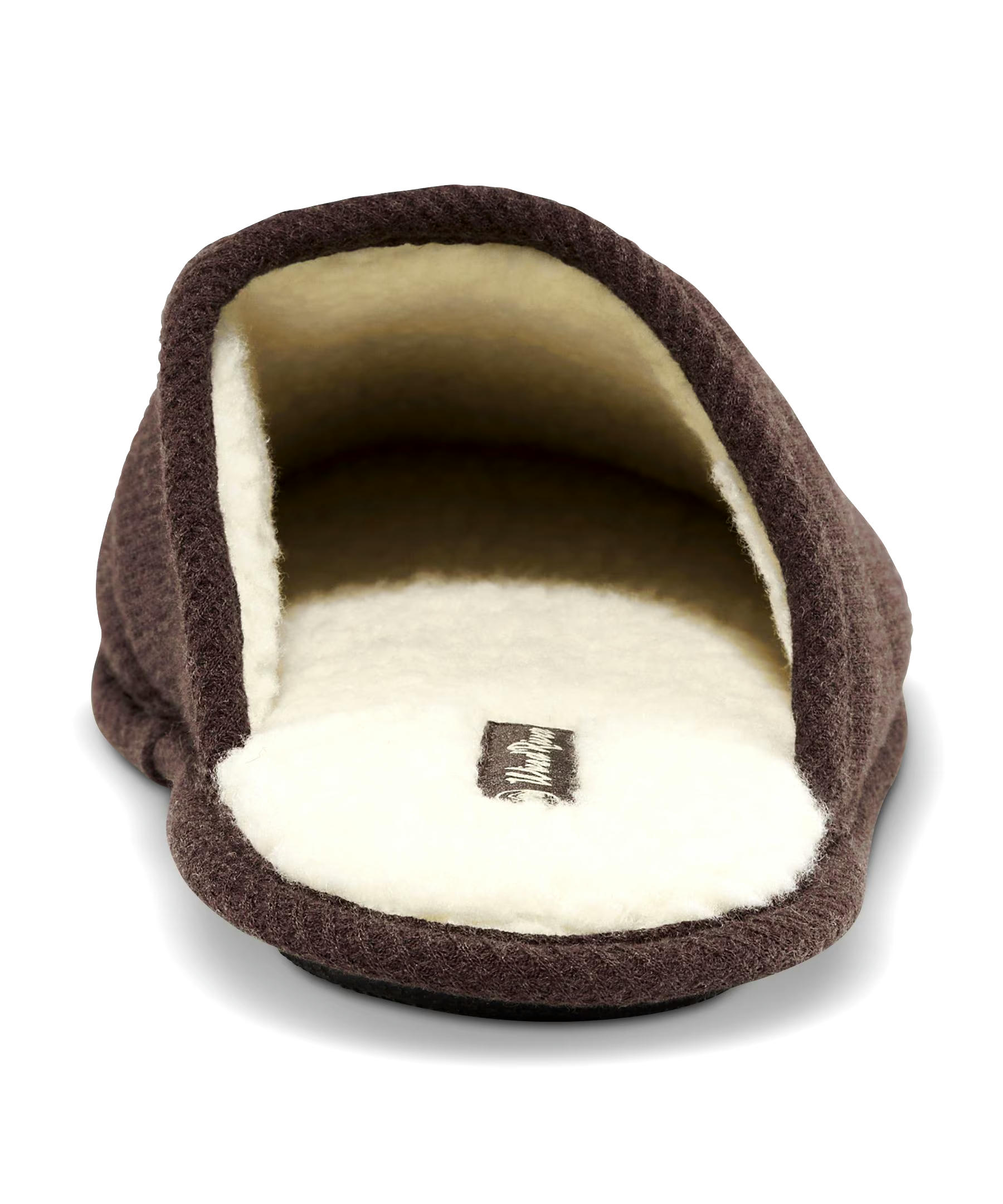 WindRiver Men's Woven Memory Foam Scuff Slipper
