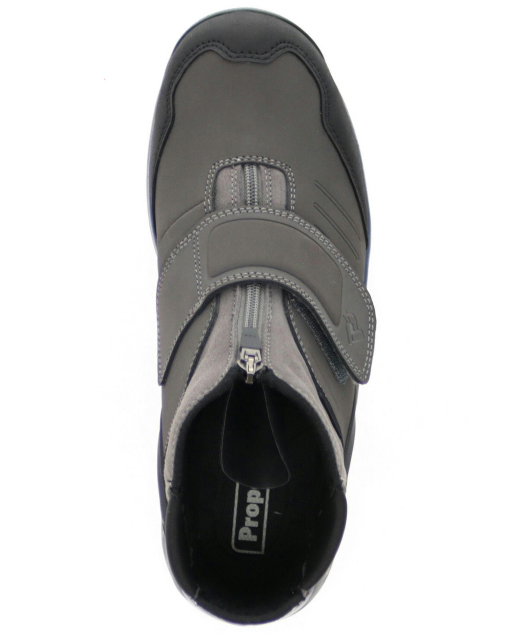 Propet Footwear Men's Valais High Cut Waterproof YKK Zipper Suede & Nubuck Winter Hiker Boots 5E Width