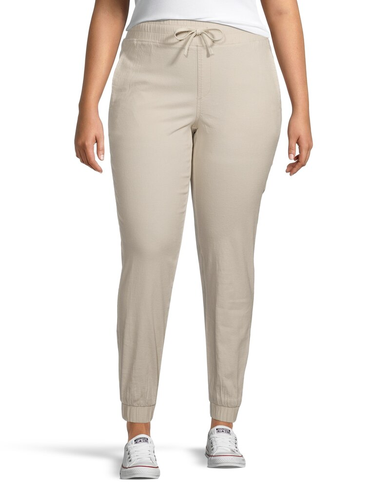 Denver Hayes Women's Linen High Rise Jogger Pants