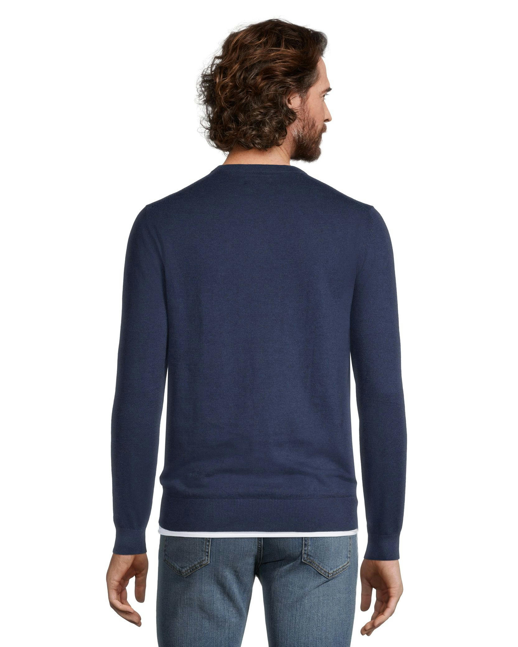 Denver Hayes Men's Soft Cotton Crewneck Sweater