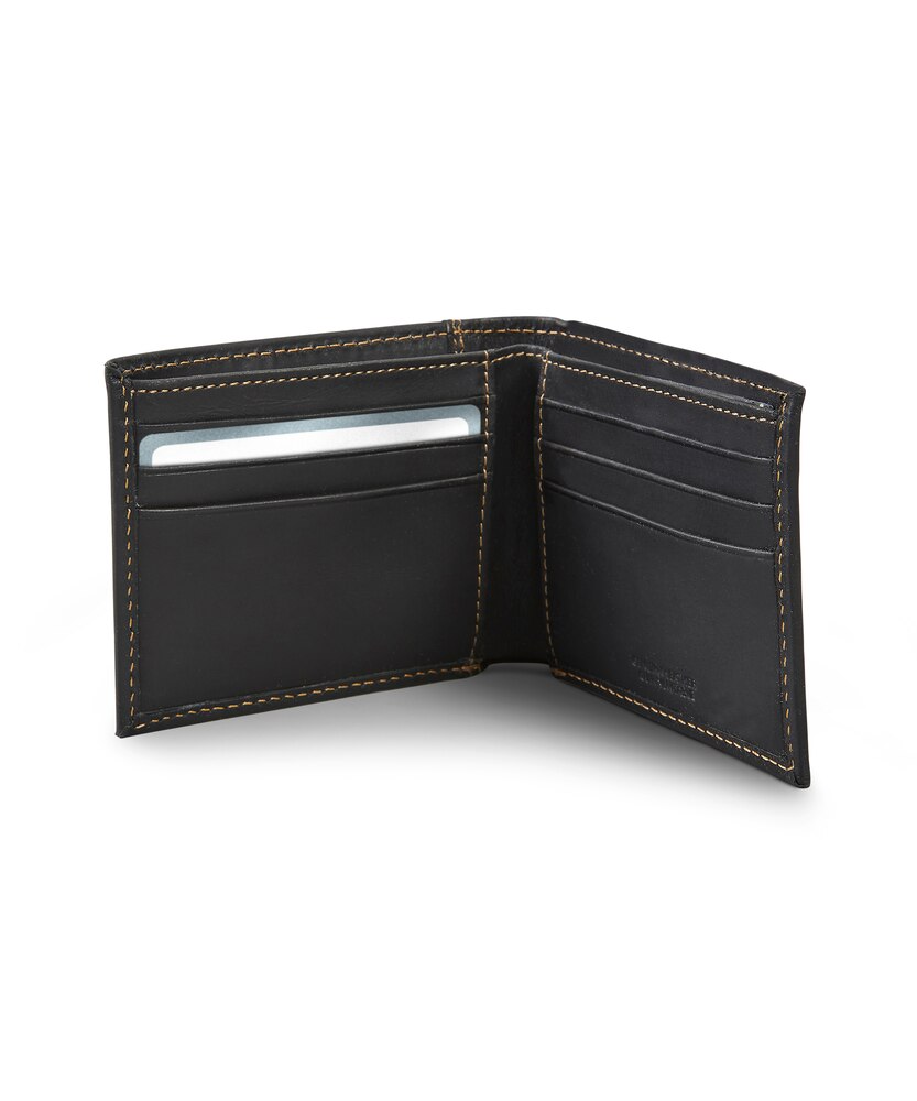 Dakota WorkPro Series Men's Slim Fold Leather Wallet