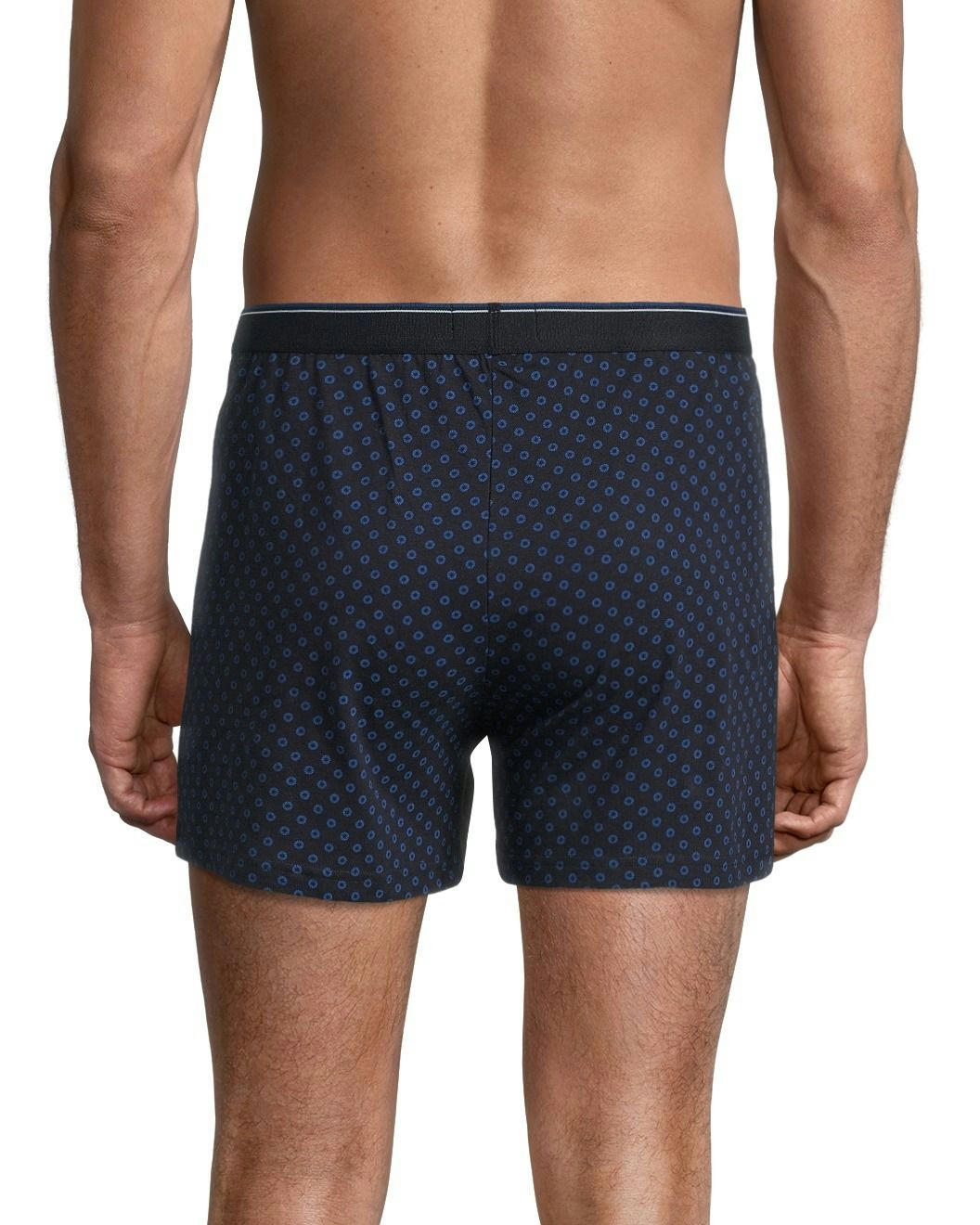 Denver Hayes Men's 2 Pack Yarn Dye Loose Fit Boxer Briefs