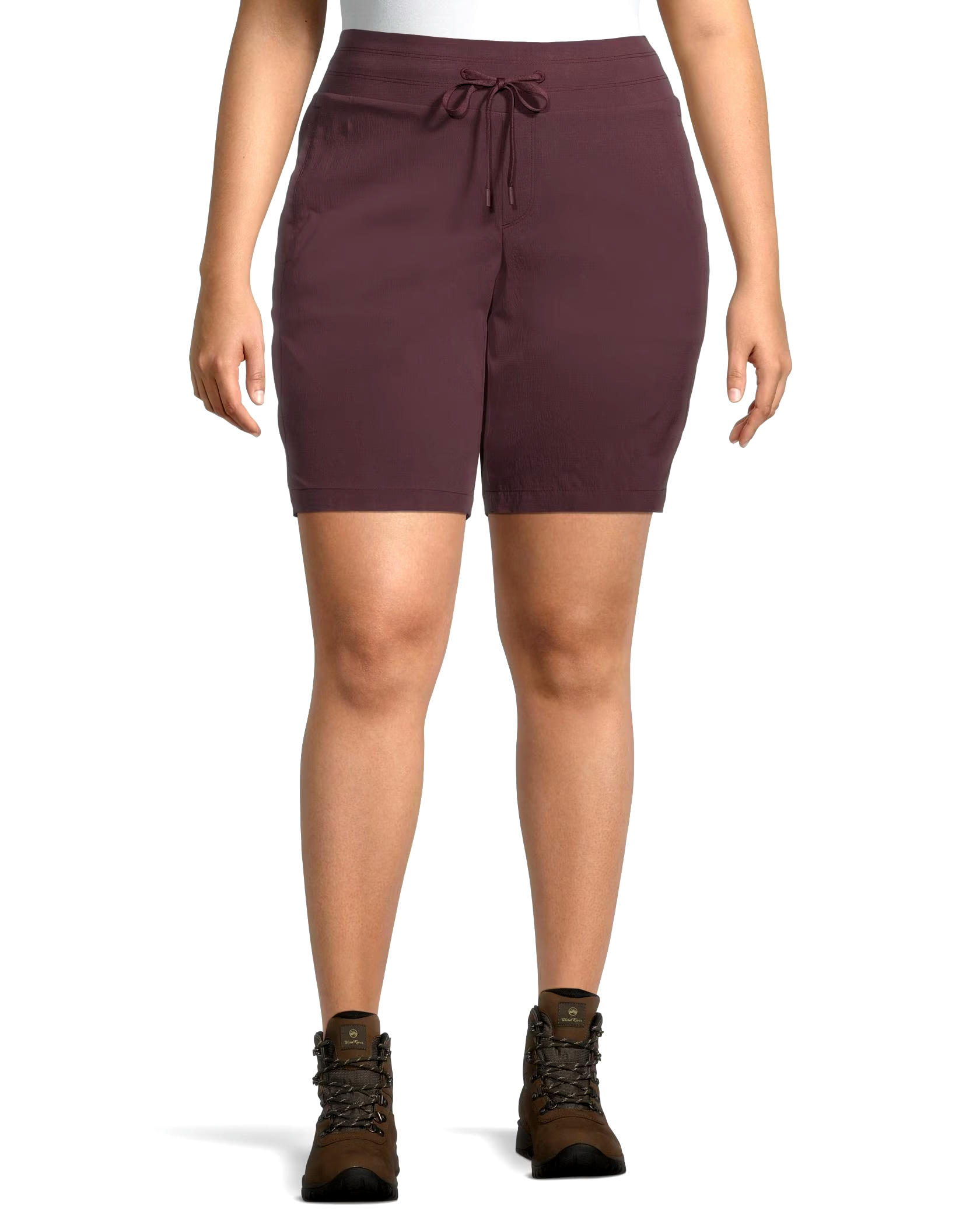 WindRiver Women's Water Repellent Hyper-Dri 1 High Rise Pull On Shorts