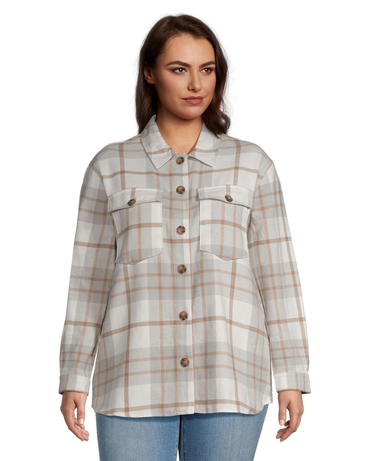 Denver Hayes Women's Knit Spring Shacket