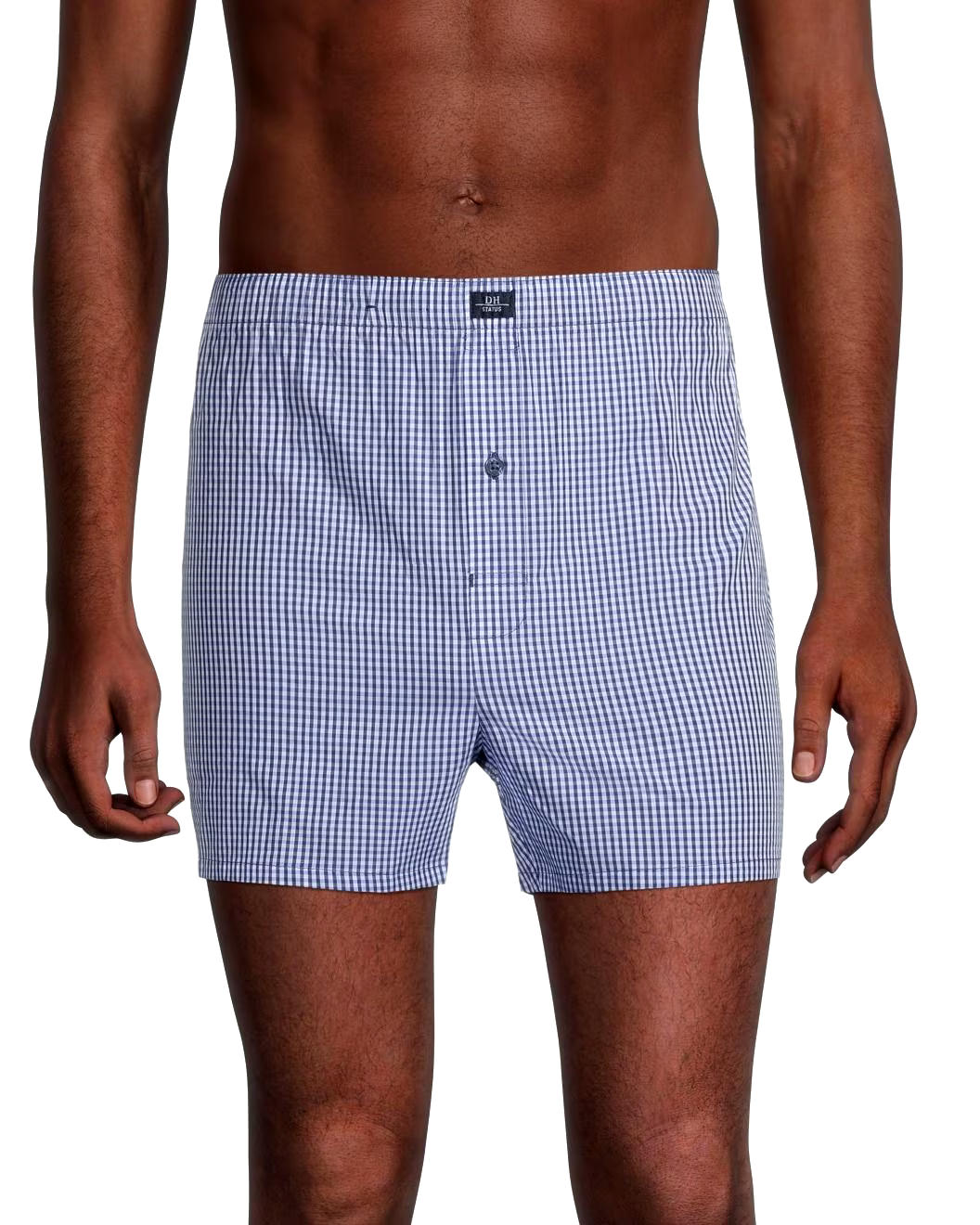 Denver Hayes Men's 2 Pack Woven Boxer