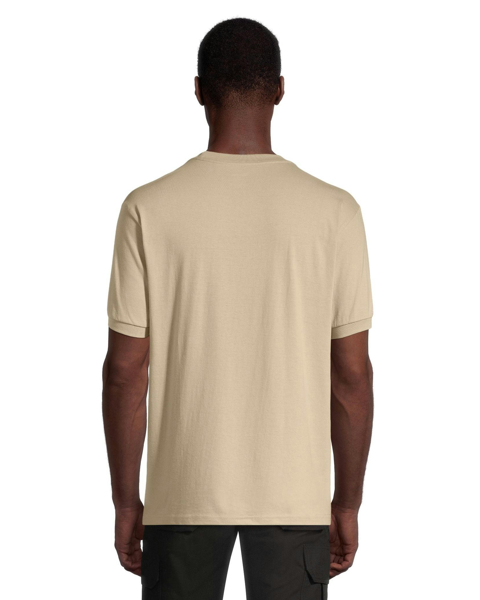 Aggressor Men's Crewneck Short Sleeve Solid Work T-Shirt With FRESHTECH