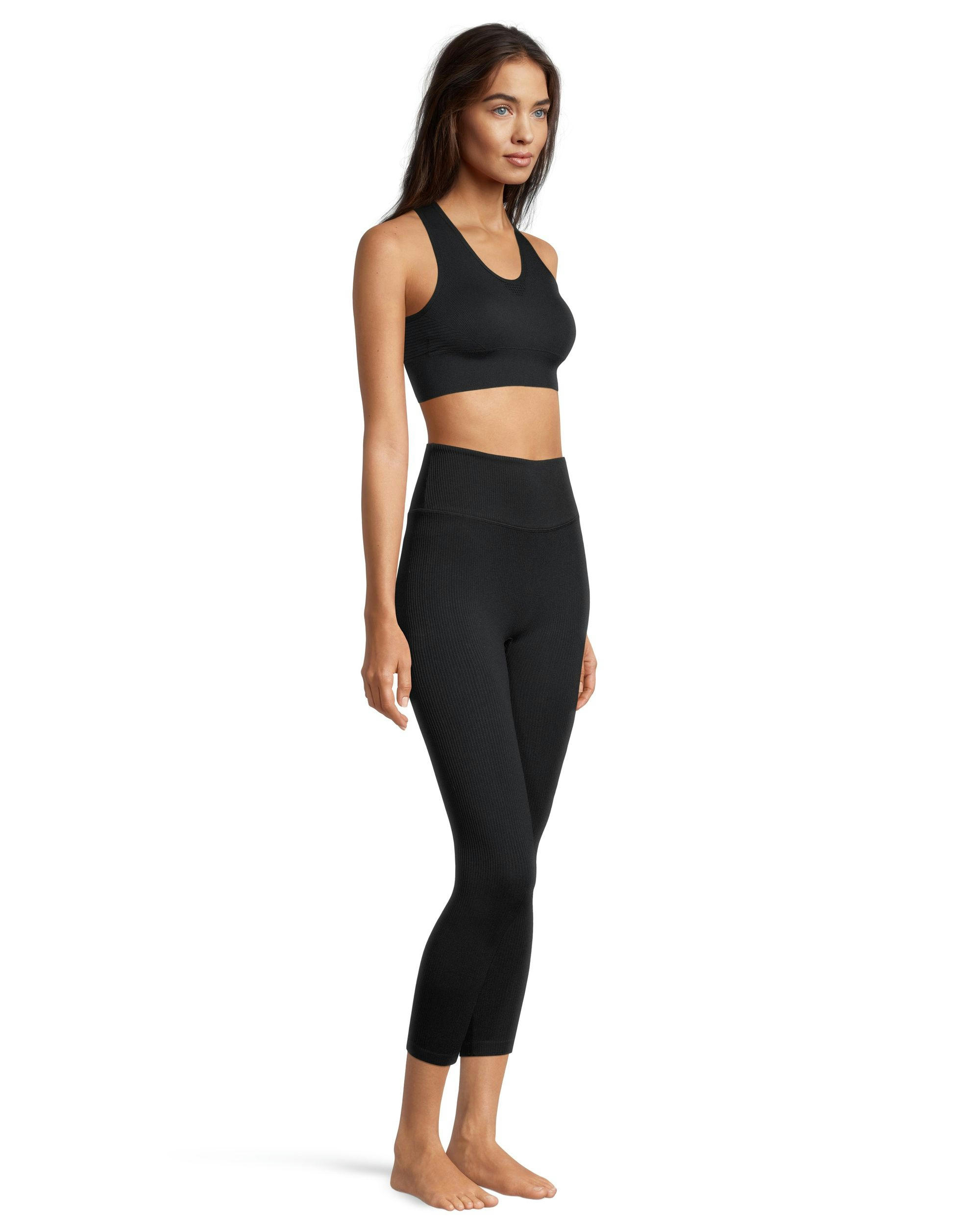 Shambhala Women's Live-In Confidence Seamless Ribbed Comfort Bra