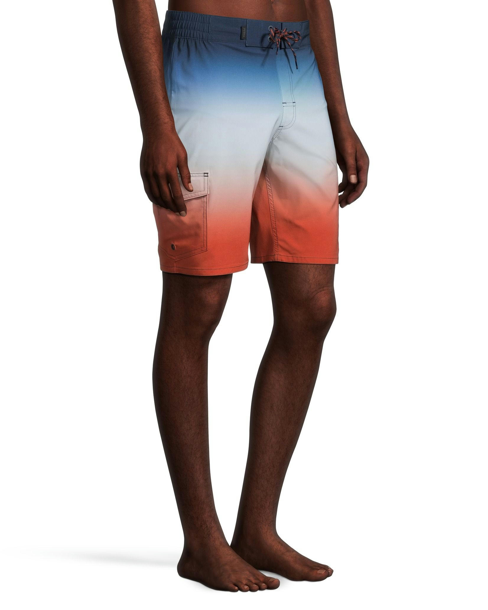 Men's Ombre Quick Dry E-Board Shorts