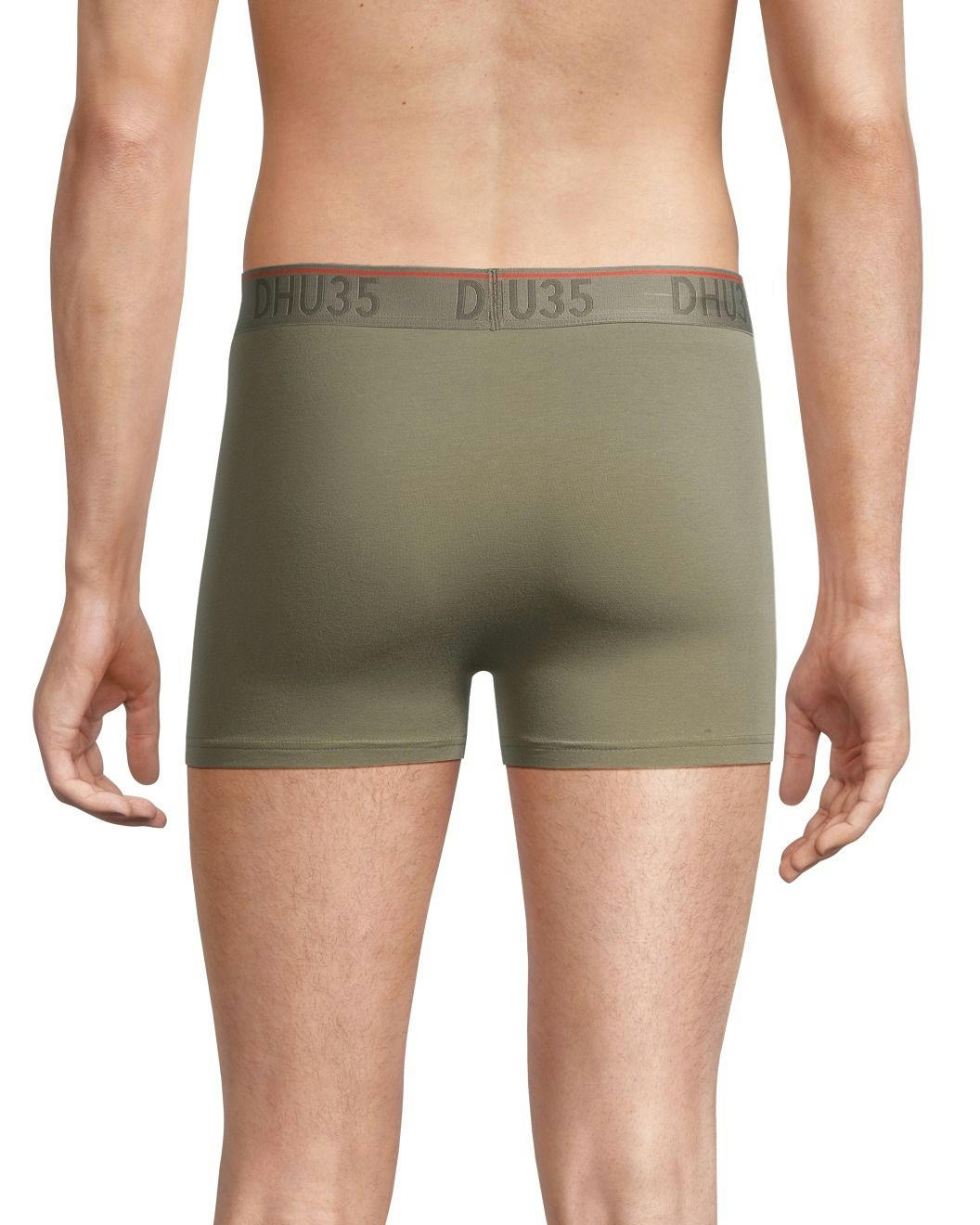 Denver Hayes Men's 2 Pack Stretch Side x Side Trunk Briefs Underwear