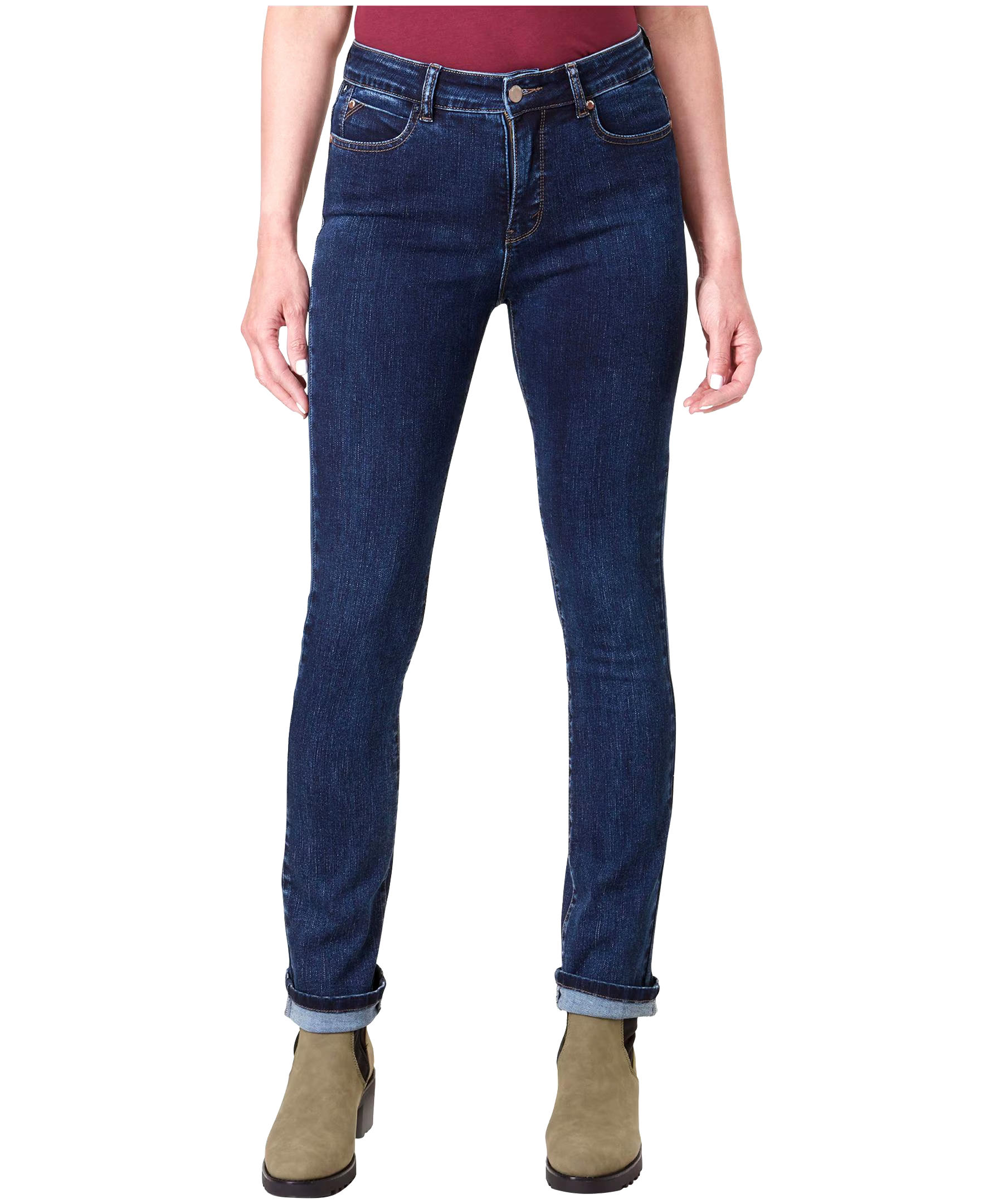 Lois Women's Erika High Rise Straight Leg Jeans