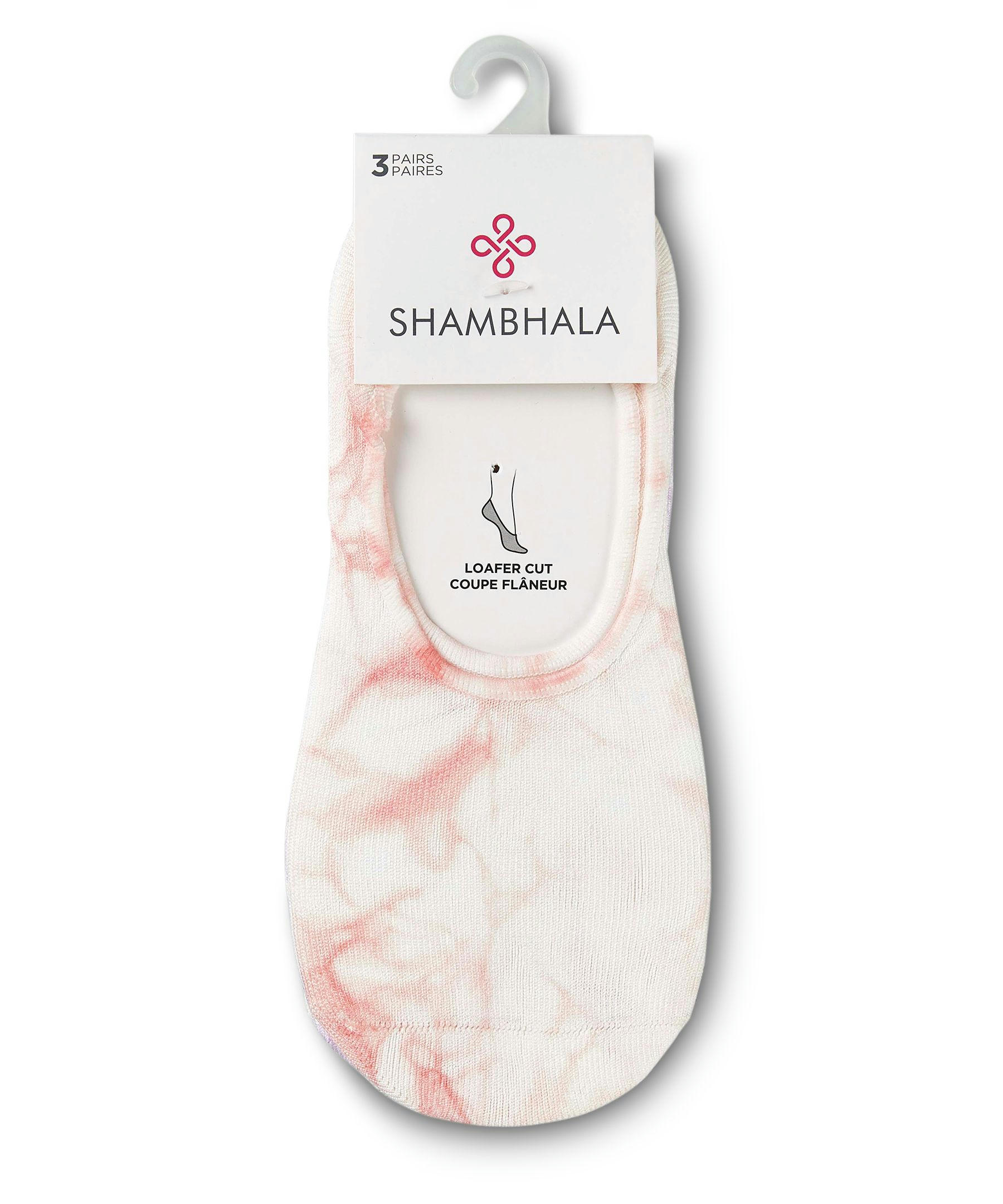 Women's 3 Pack Tie-Dye Loafer Cut Socks