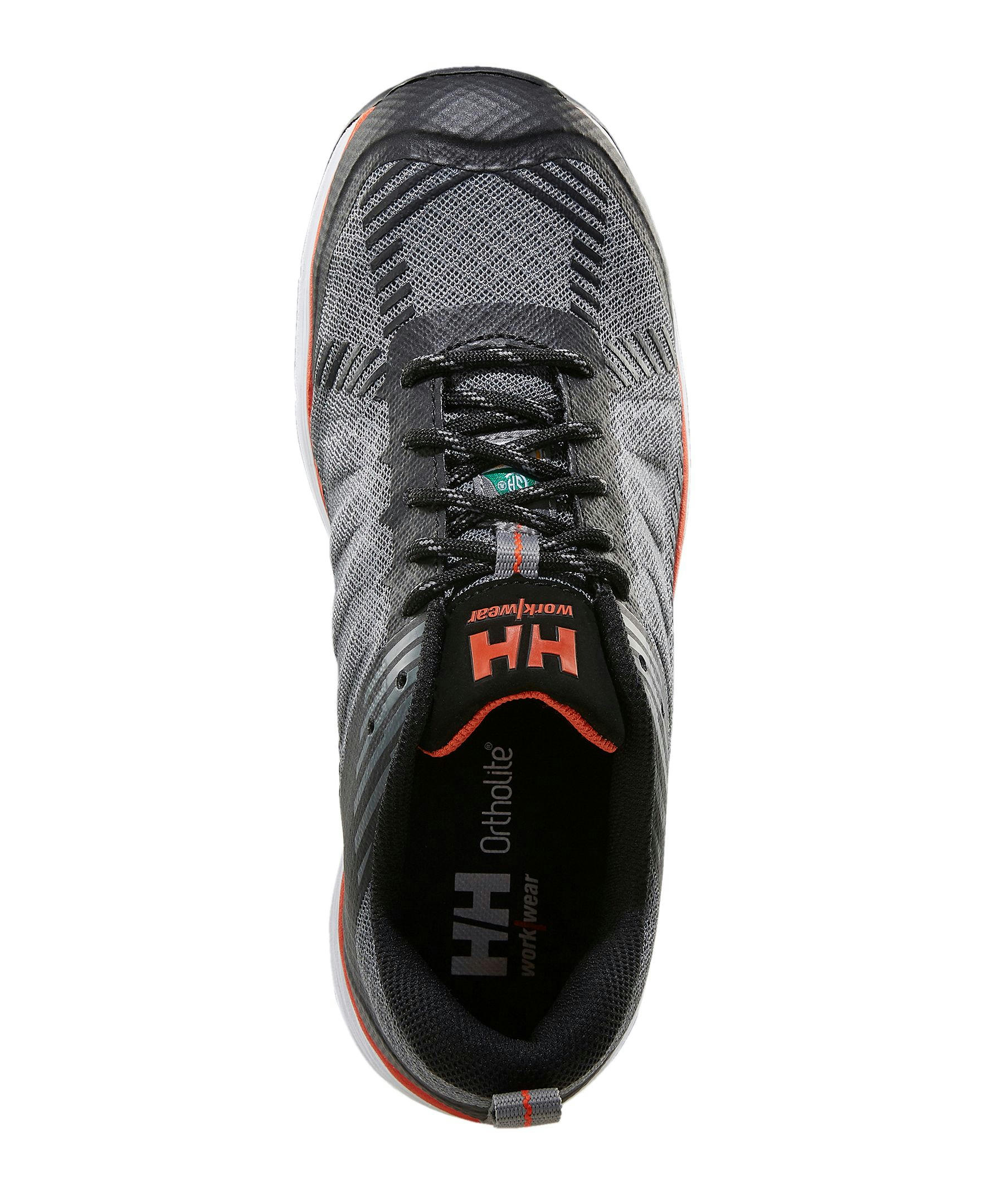 Helly Hansen Workwear Women's Aluminum Toe Steel Plate Ortholite Athletic Safety Shoes - Grey/Orange