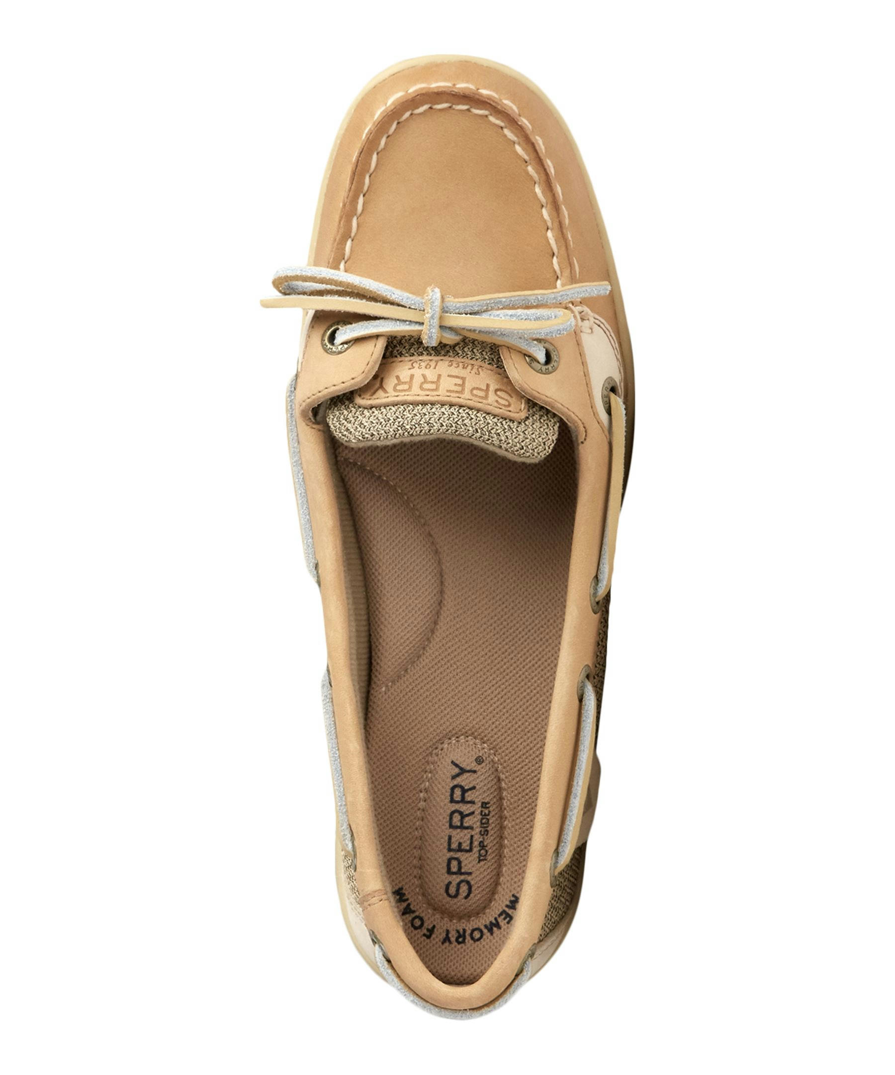 Sperry Women's Angelfish Leather Slip On Boat Shoes