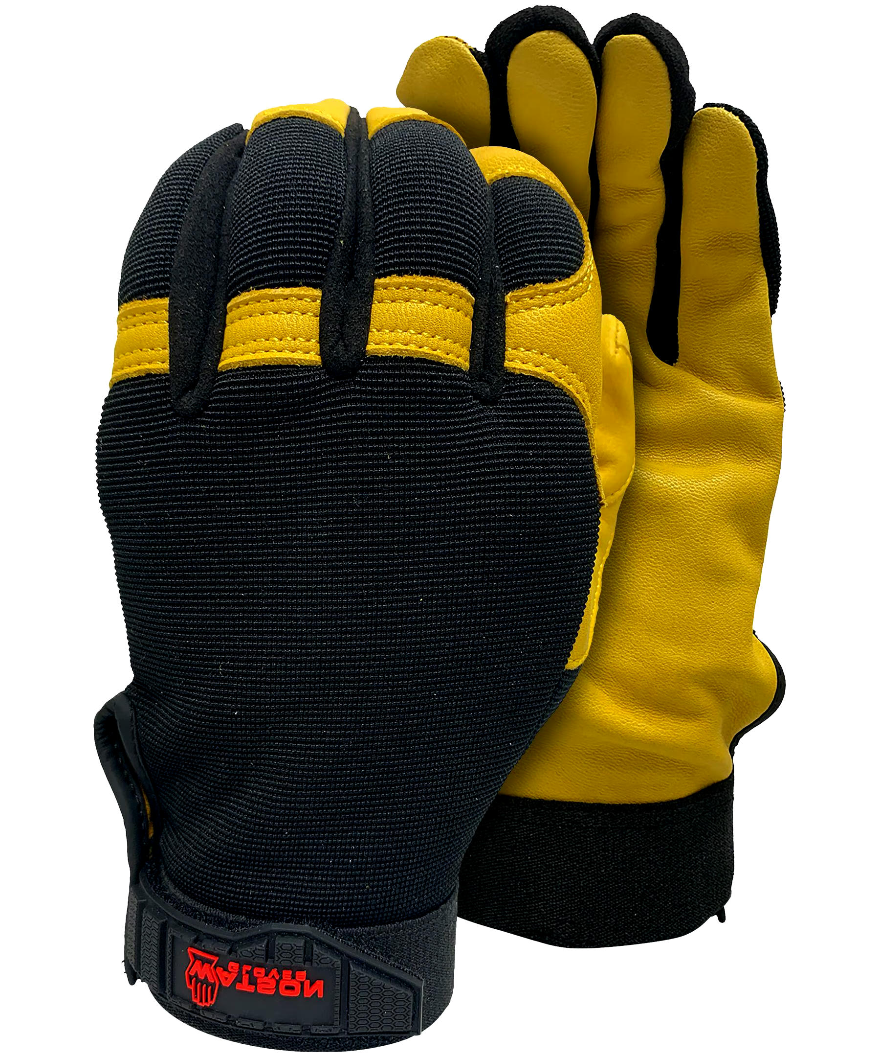 Watson Men's Flex Time Leather Spandex Gloves
