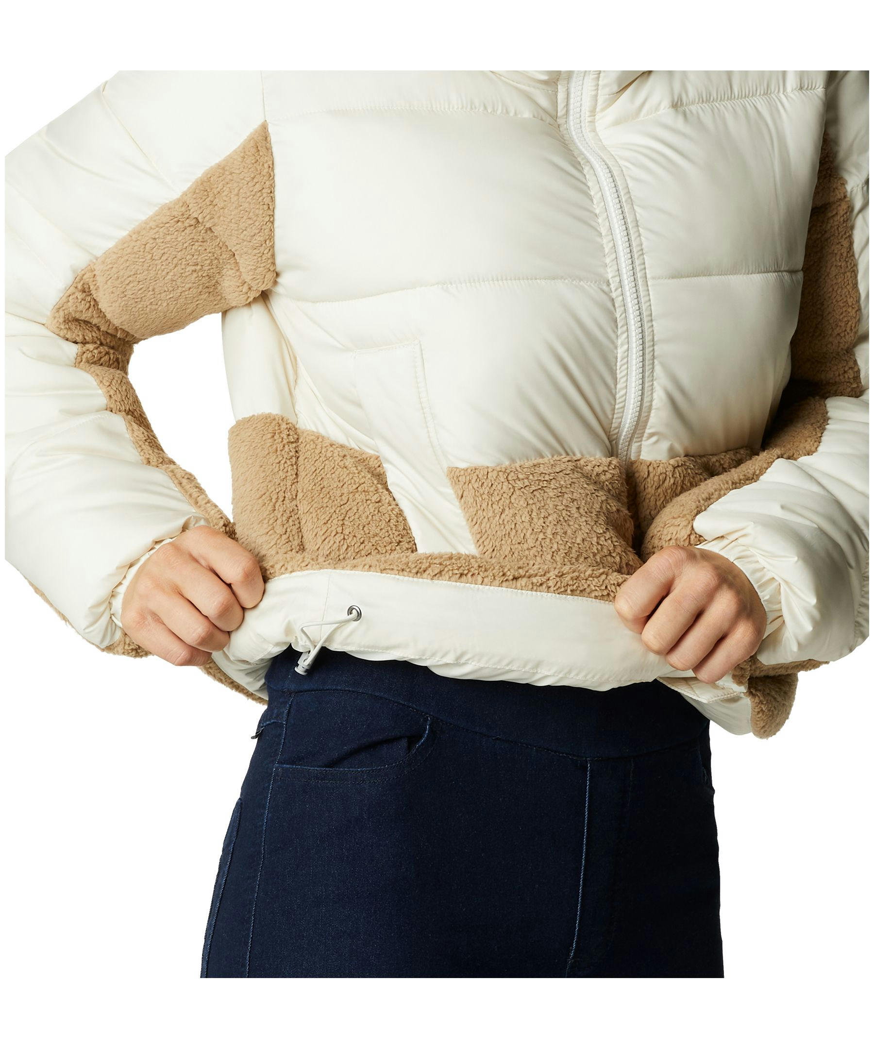 Columbia Women's Lead Better Point Sherpa Hybrid Water Resistant Insulated Jacket