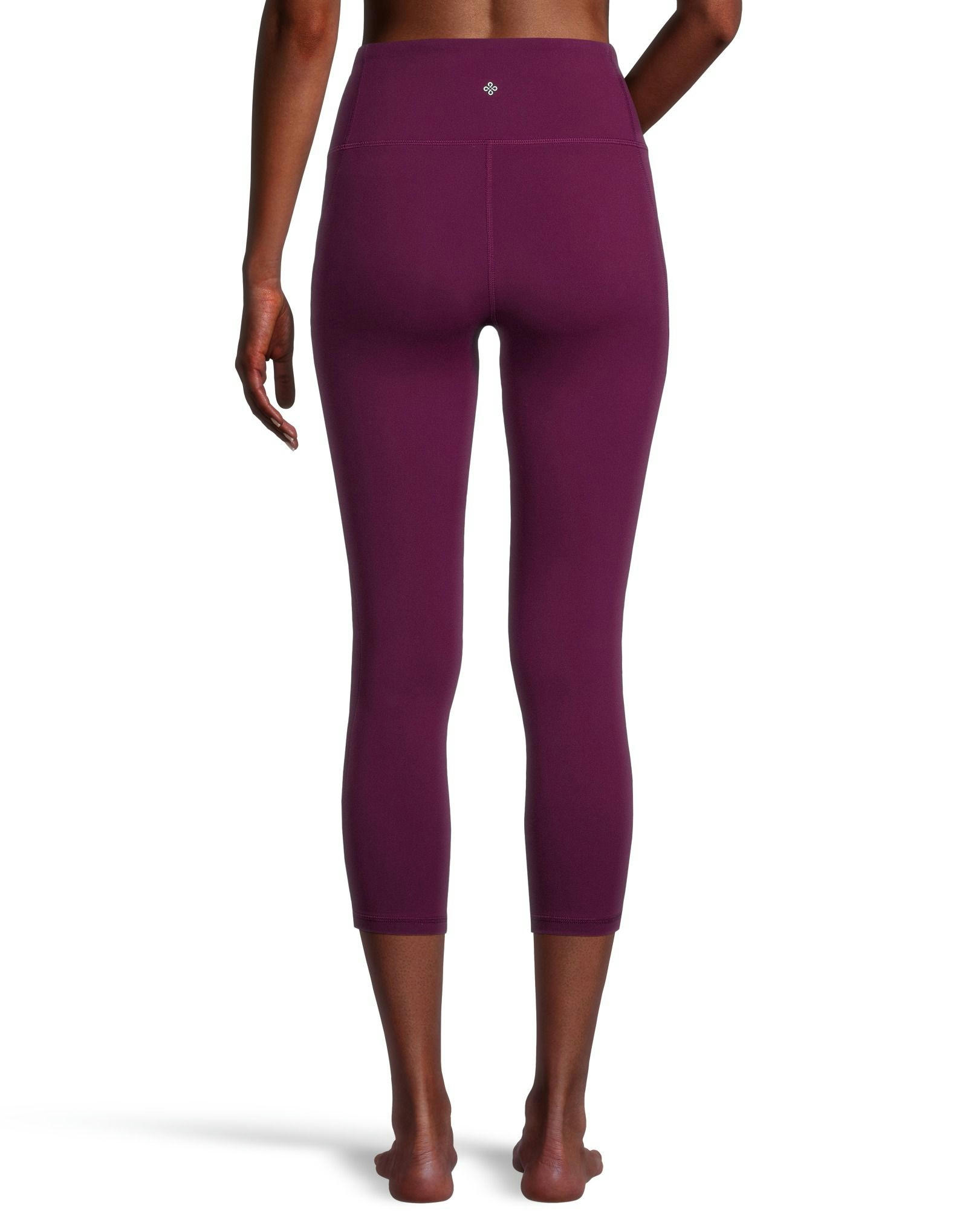 Shambhala Women's Comfort High Rise Crop Legging with Pocket