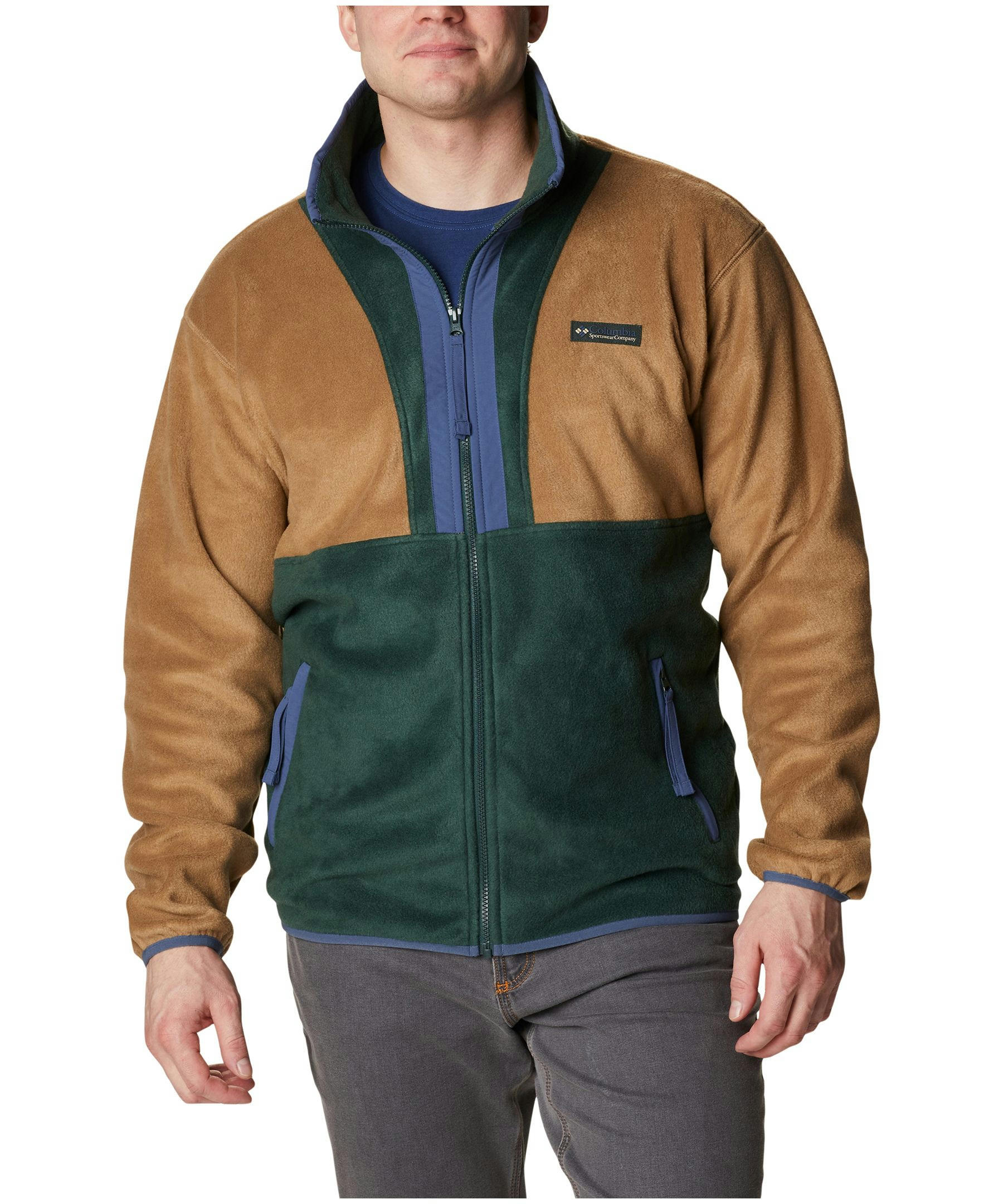 Columbia Men's Back Bowl Full Zip Fleece Jacket