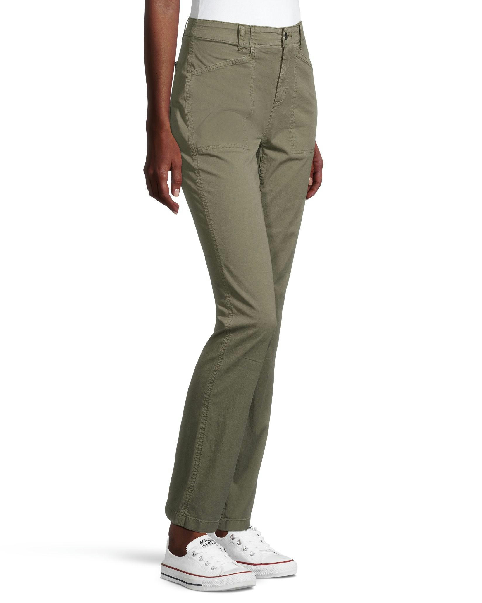 Denver Hayes Women's Garment Wash Stretch Pants