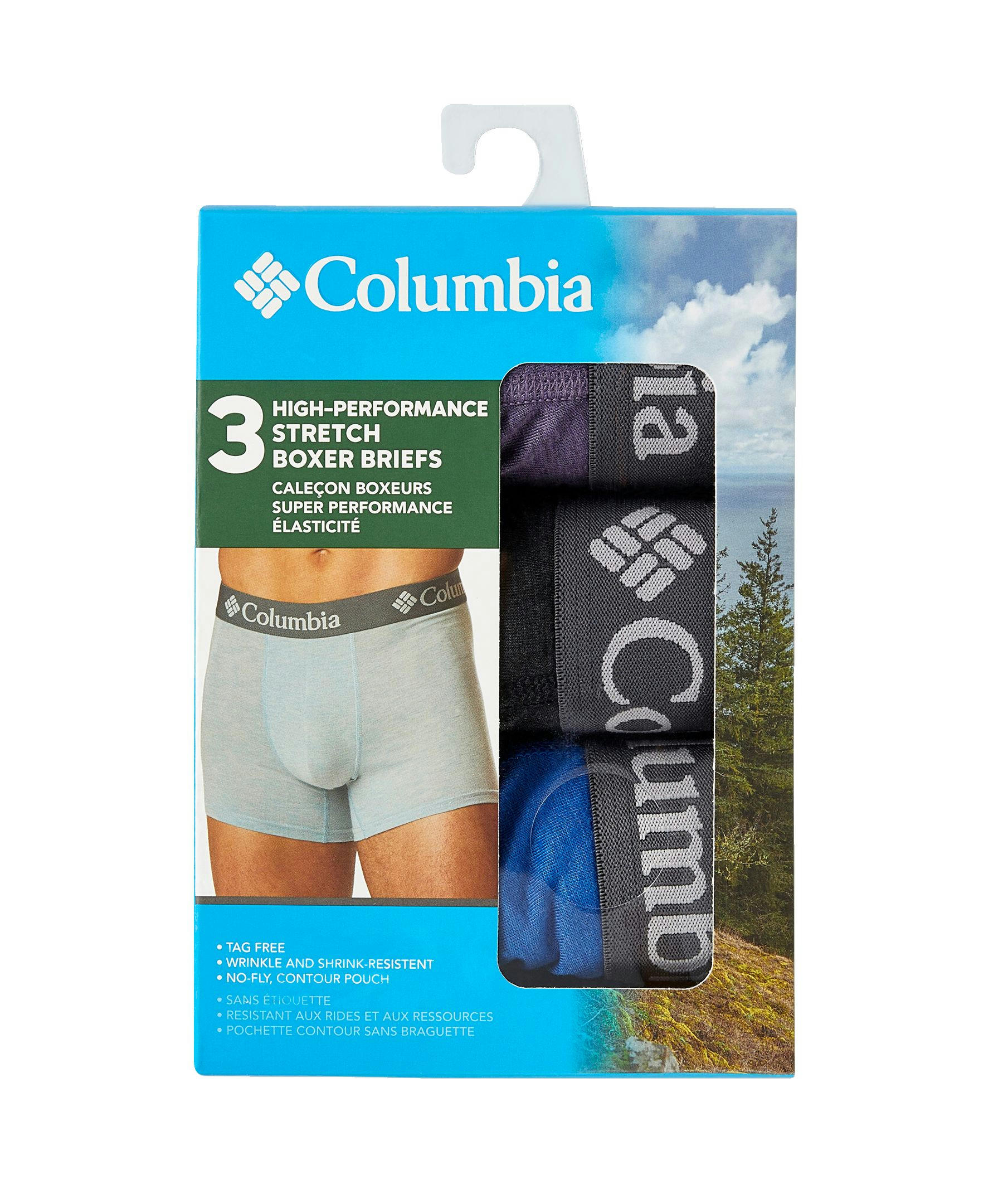 Columbia Men's Performance Stretch Boxers