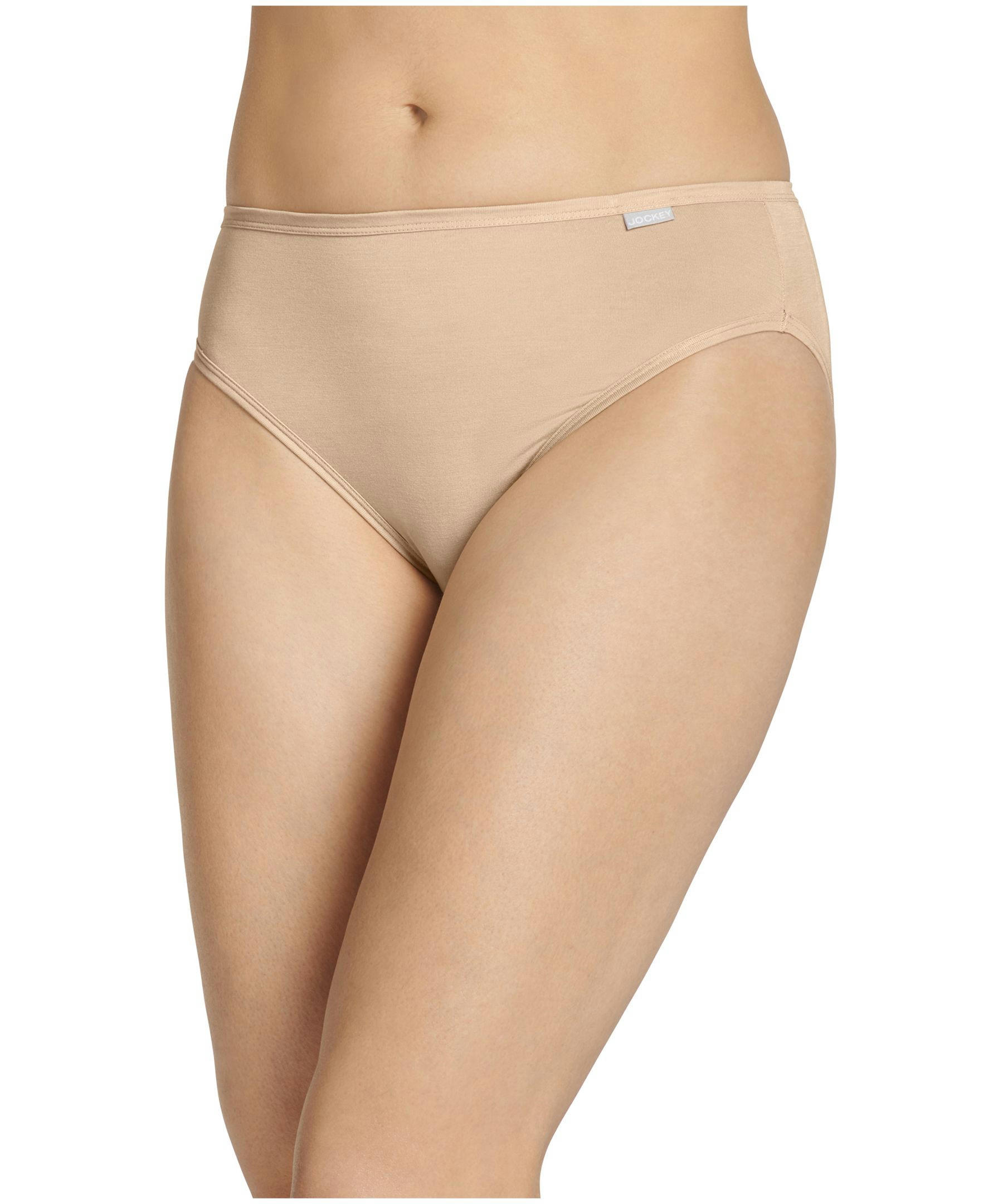 Jockey Women's 3 Pack Elance Supersoft Underwear French Cut Panties