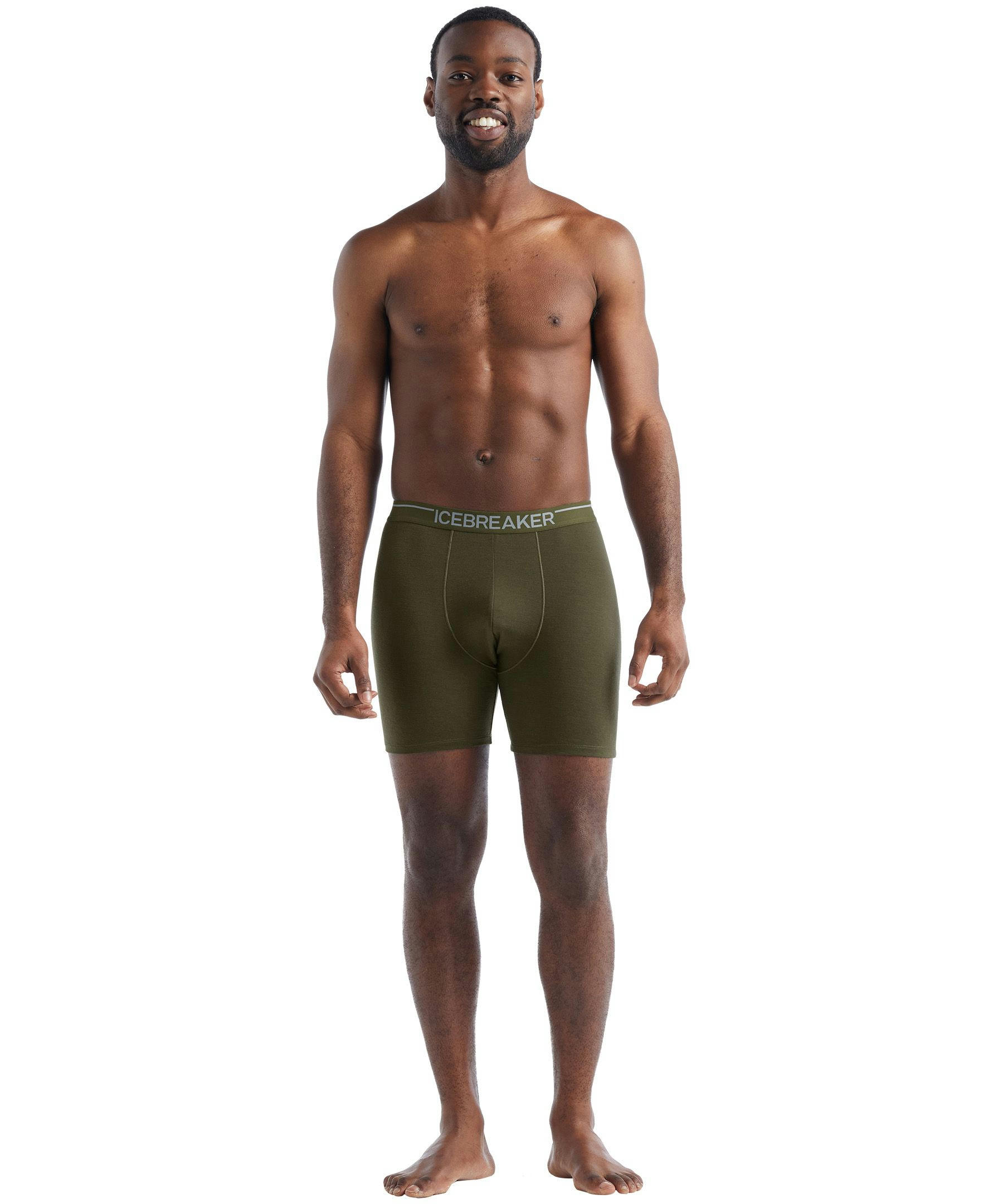 Icebreaker Men's Anatomica Long BoxersONLINE ONLY