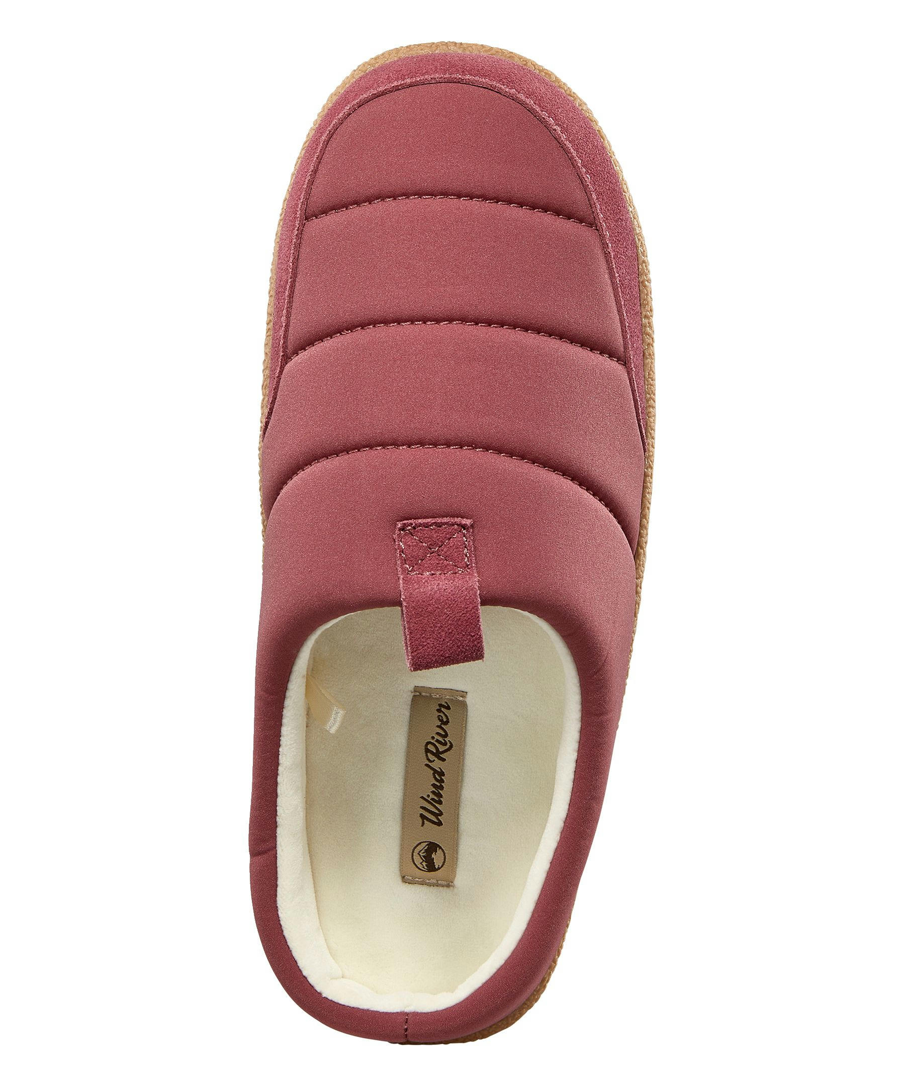 WindRiver Women's Quilted Nylon Slippers