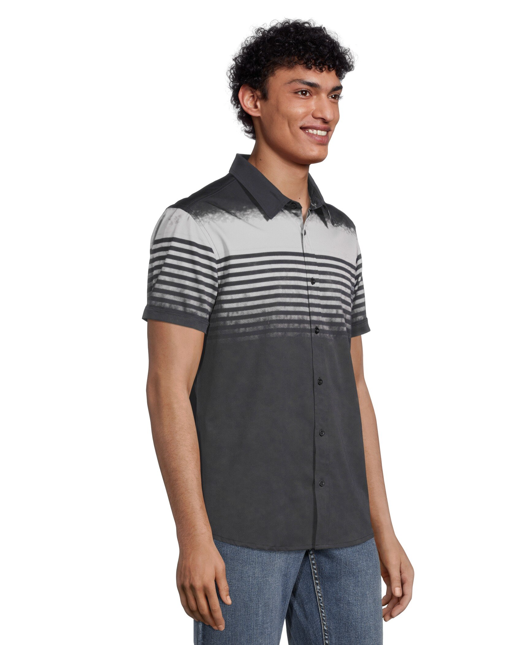 Lois Men's Benton Short Sleeve 4-Way Stretch Shirt
