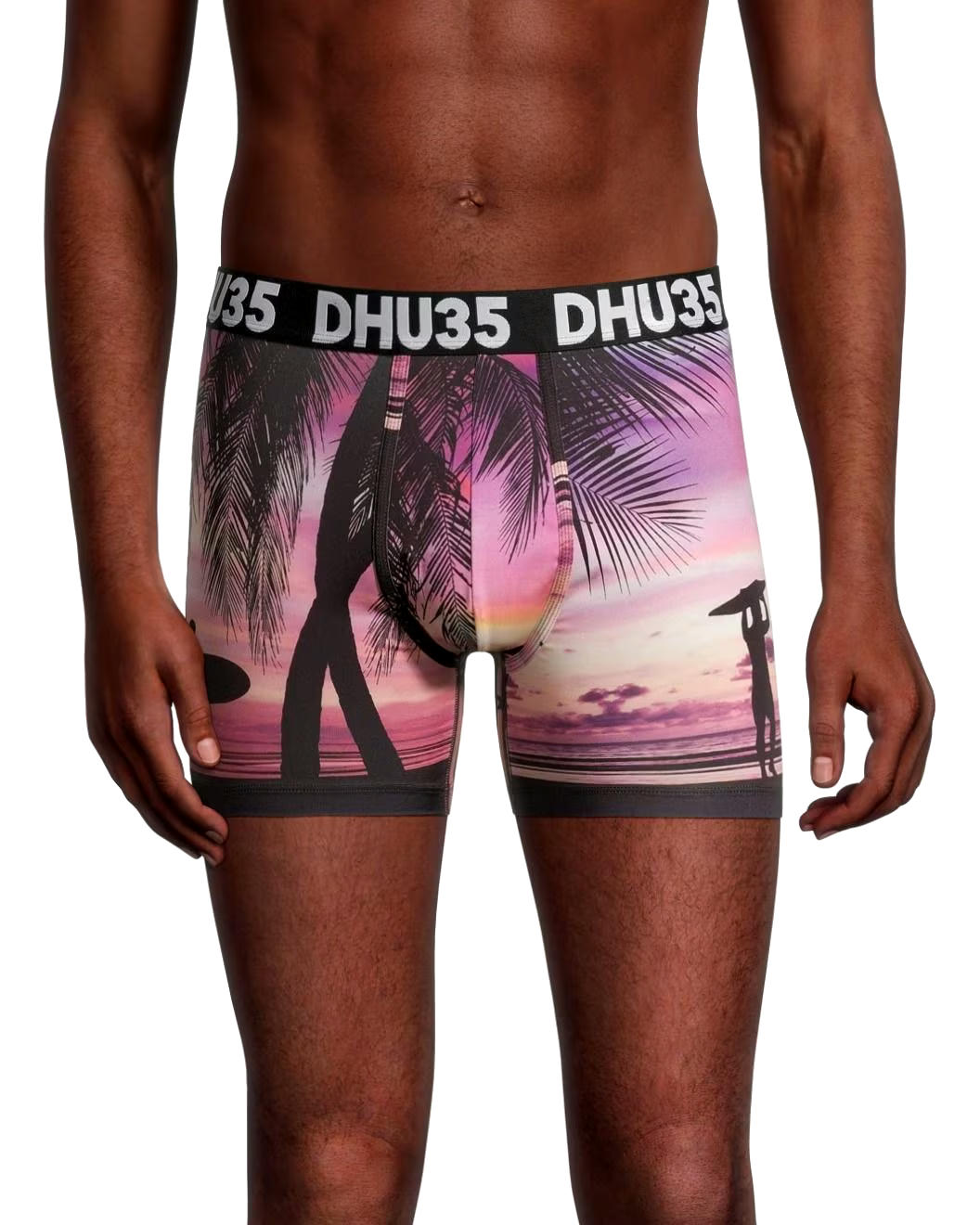 Denver Hayes Men's Fashion Photo Real Microfiber Boxer Briefs Underwear