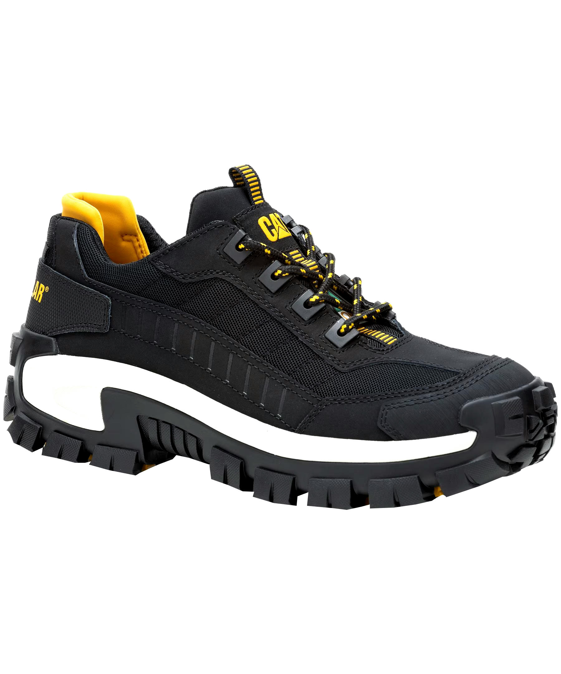 Caterpillar - CAT Men's Invader Steel Toe Steel Plate Slip Resistant Work Shoes