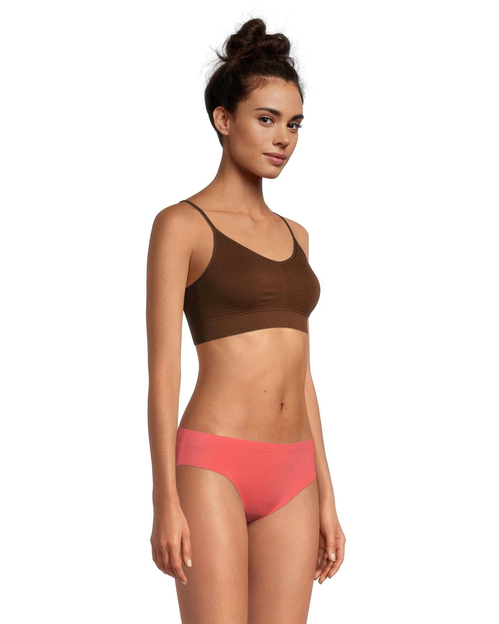 Denver Hayes Women's 2 Pack Perfect Fit Seamless Comfort Bra