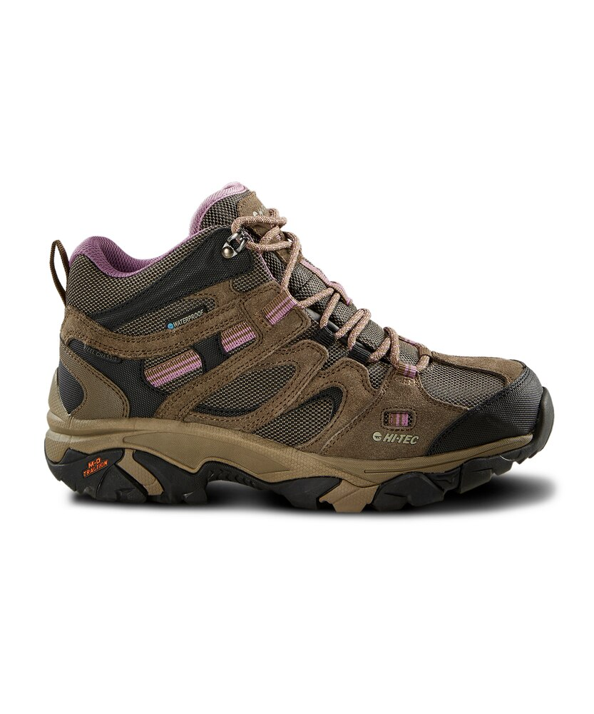 Hi-Tec Women's Ravus Vent Breathable Waterproof Hiking Boots - Taupe