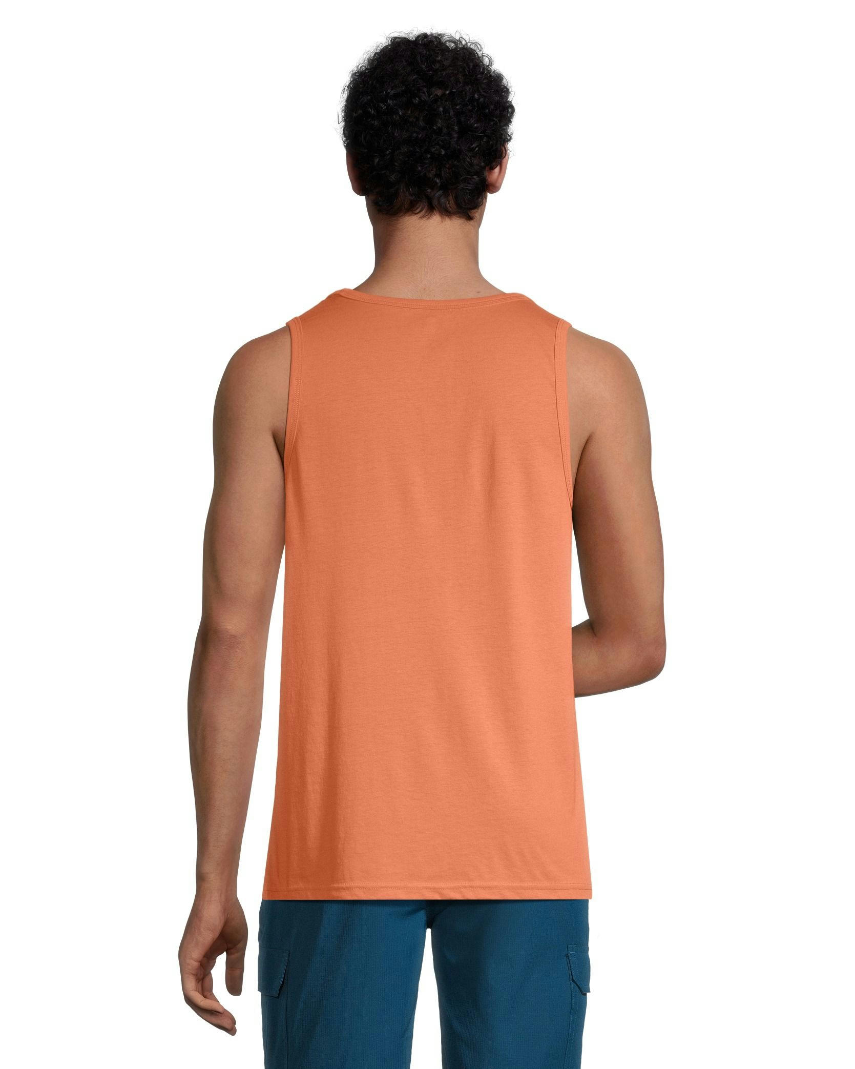 FarWest Men's Striped Basic Tank Top