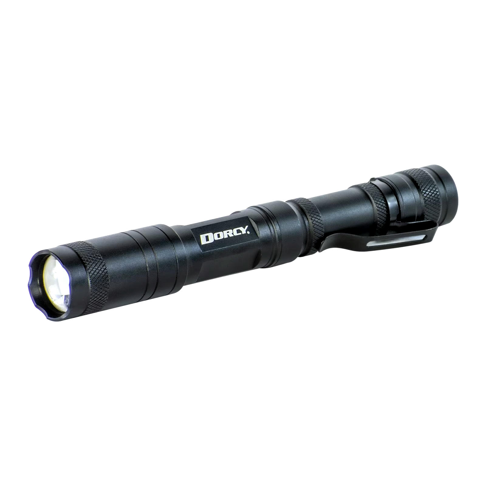 Dorcy 250 Lumens Aluminum Slide Focus Flashlight with 2AA Batteries
