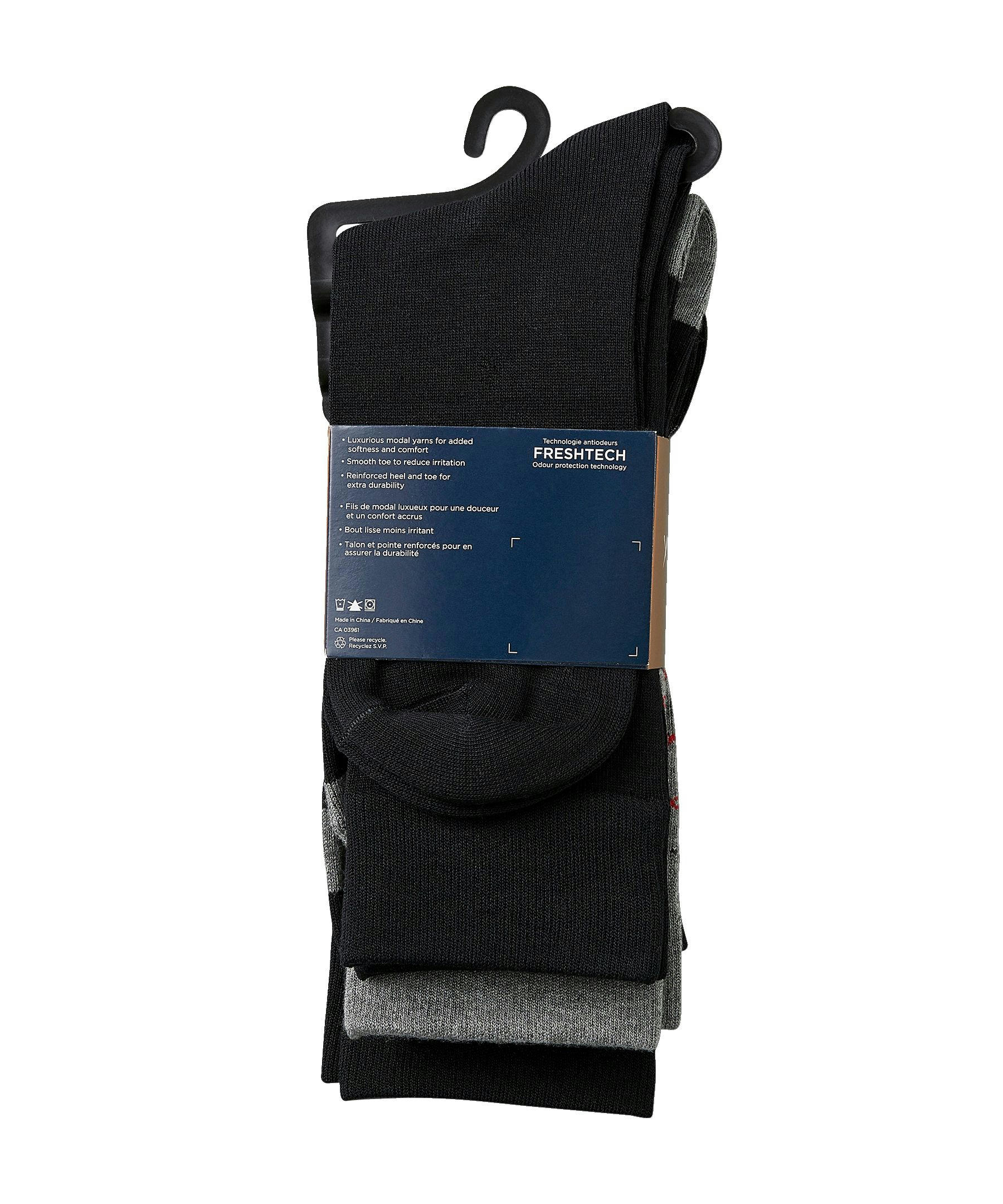 Denver Hayes Men's 3 Pack Bogo Casual Crew Socks