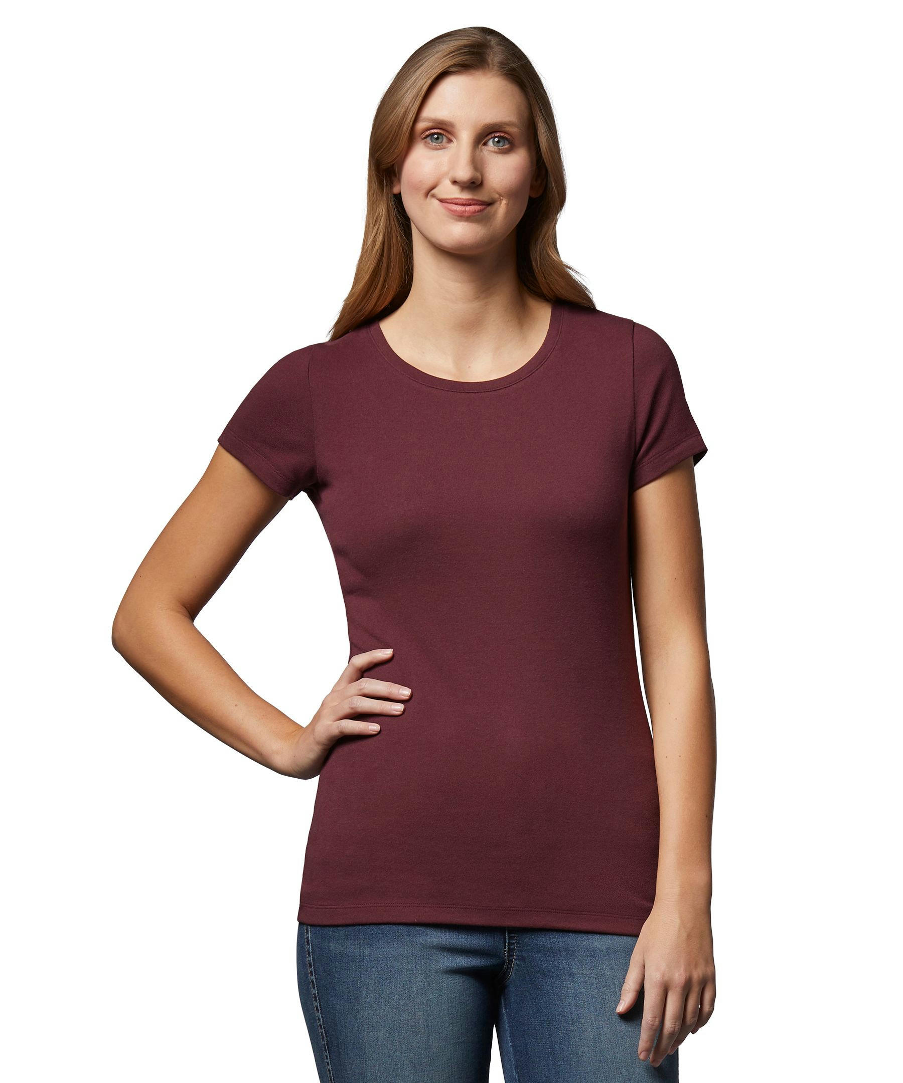 Denver Hayes Women's Fitted Crewneck T Shirt