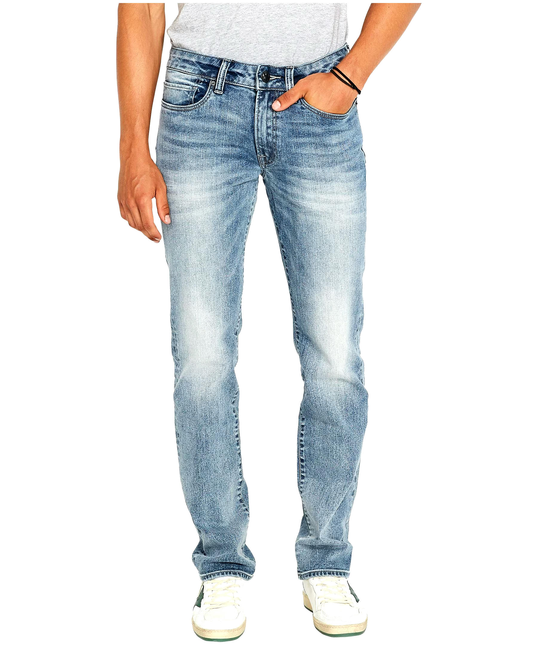 Buffalo Men's Six Straight Leg Stretch Jeans