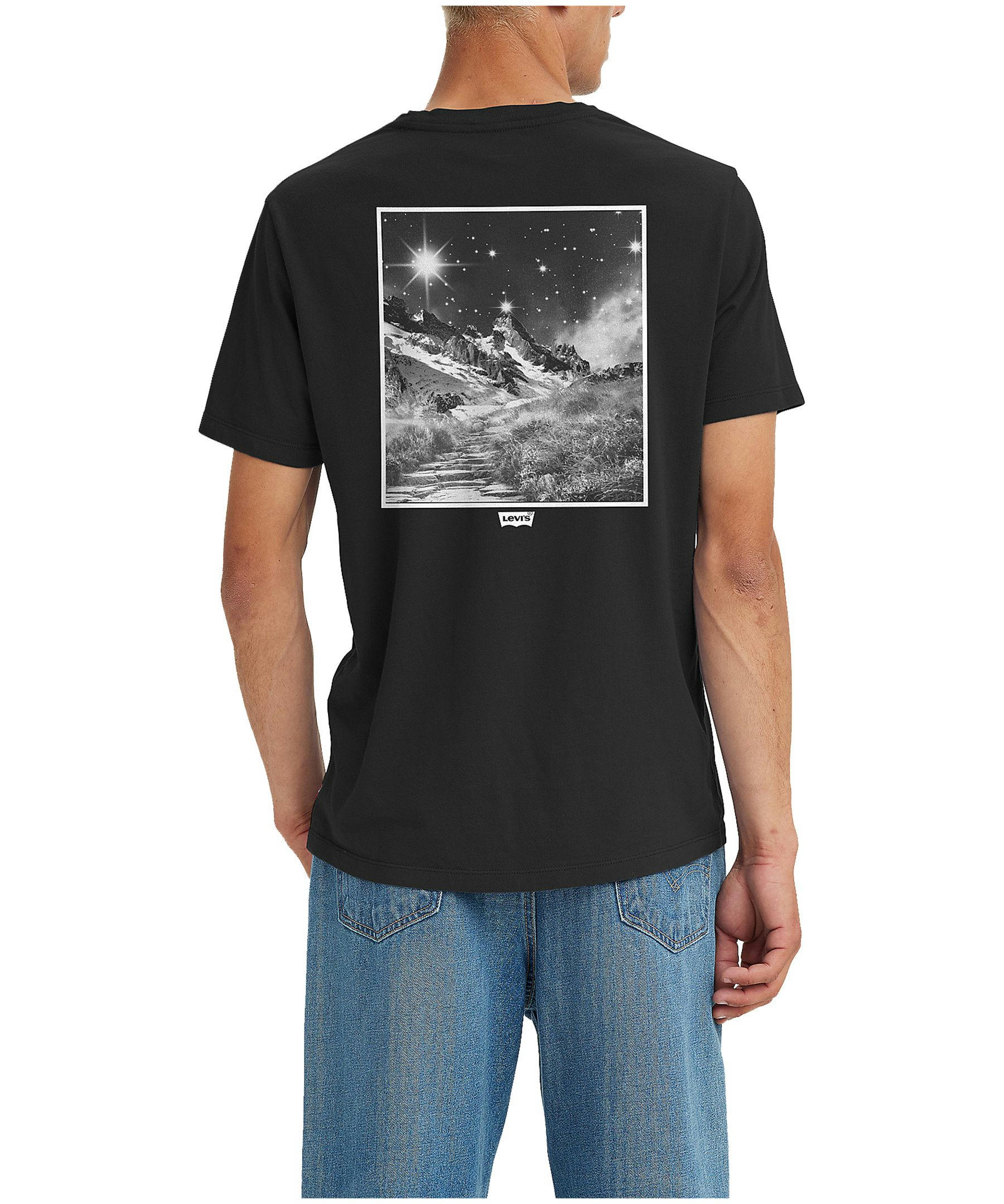 Levi's Men's Standard Fit Short Sleeve New World Graphic T Shirt