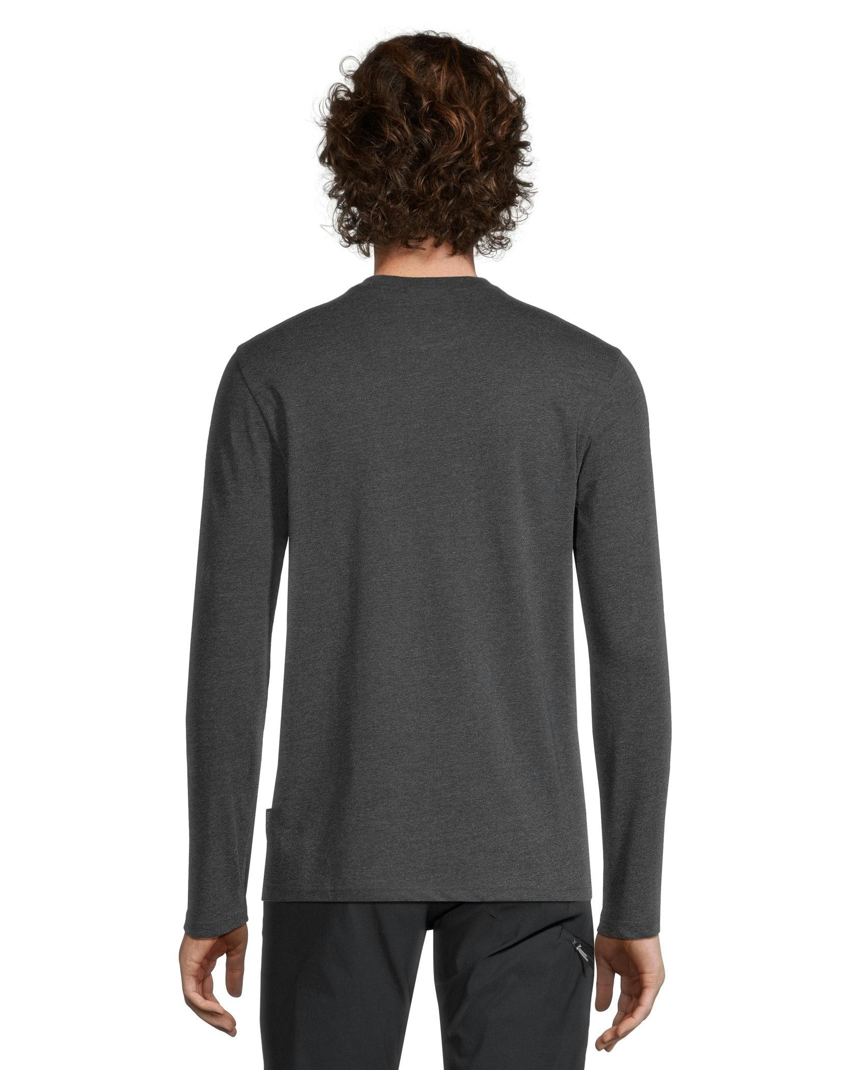 WindRiver Men's True North Graphic Long Sleeve Crew Neck T Shirt