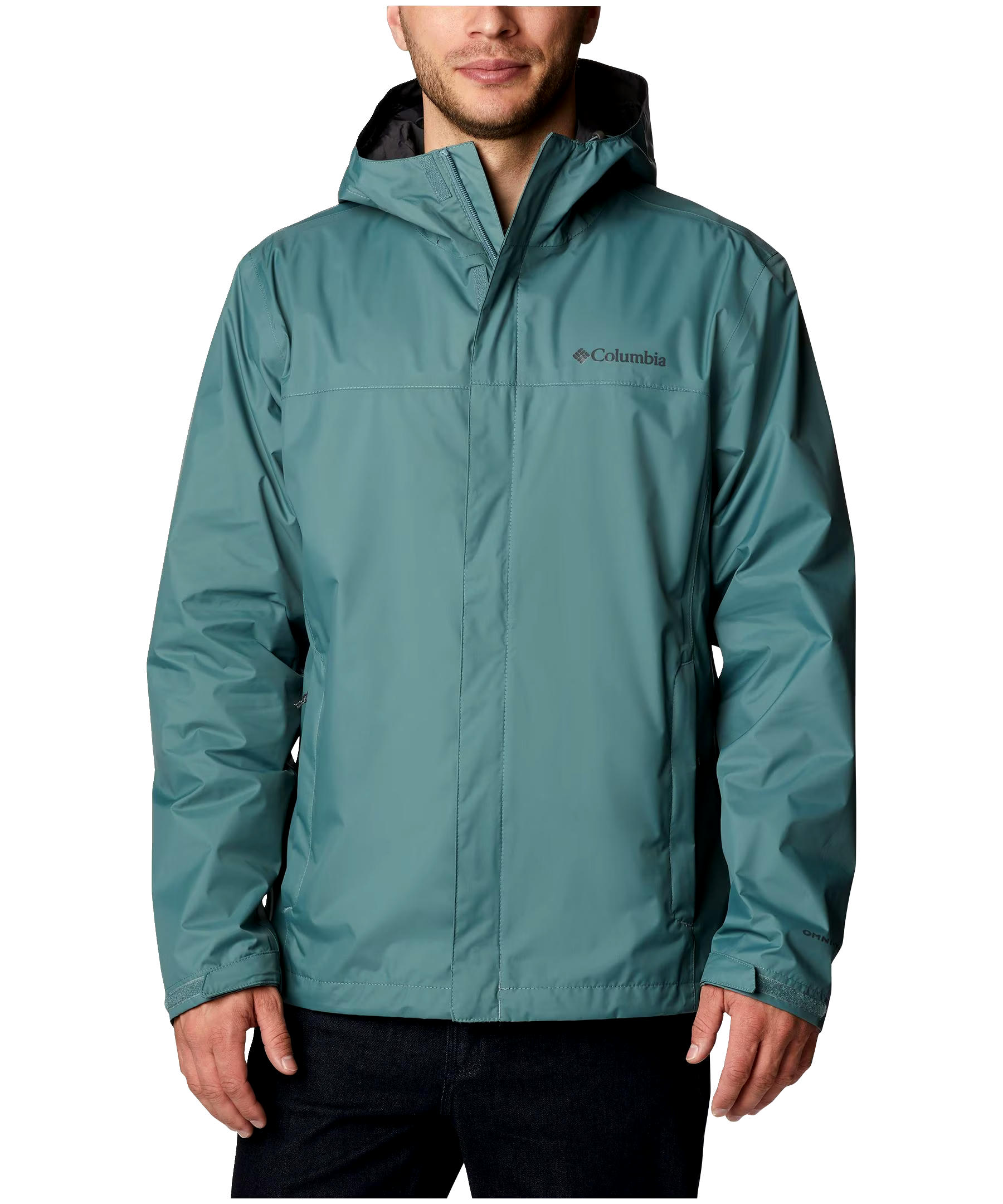 Columbia Men's Watertight II Hooded Rain Jacket, Waterproof, Breathable, Packable, Hiking