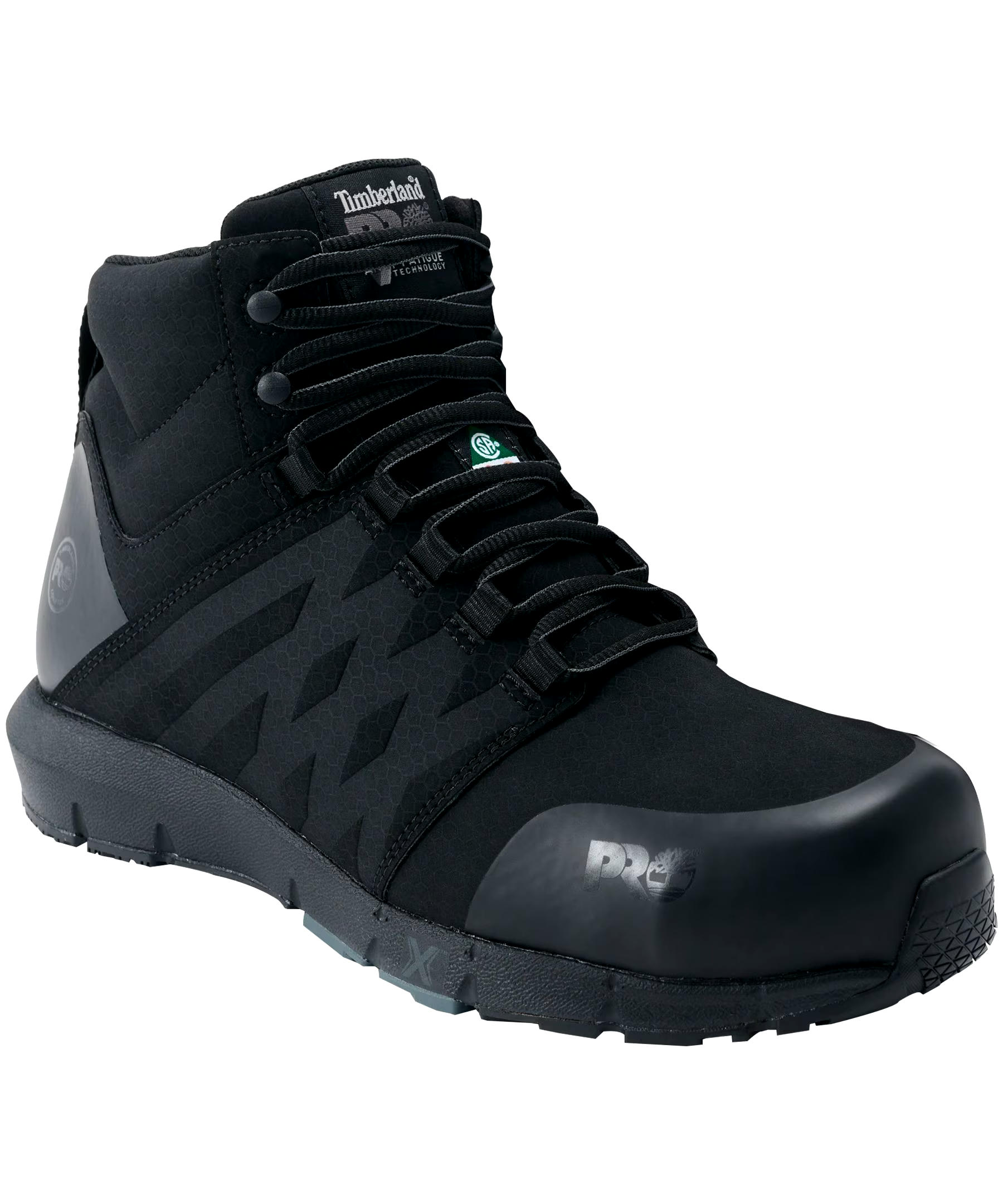 Men's Radius Composite Toe Composite Plate Mid Height Athletic Work Boots