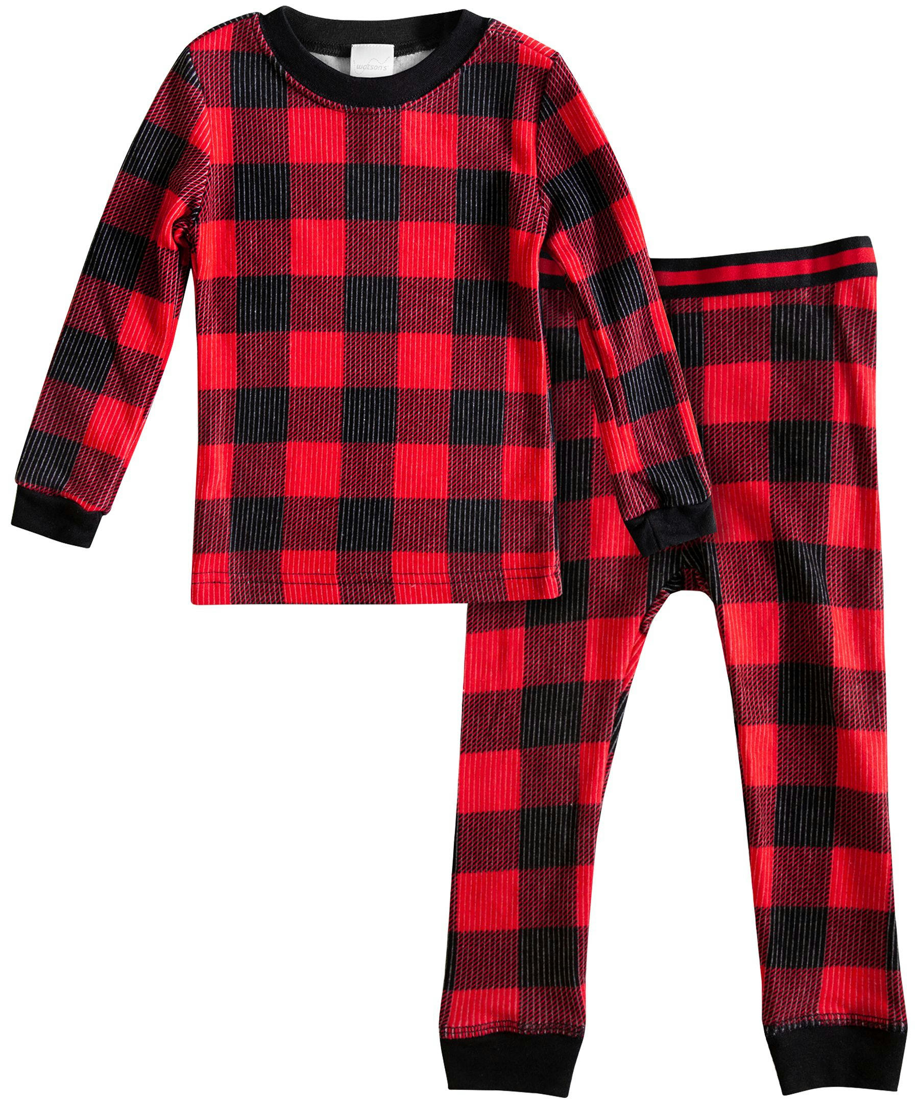 Watson's Toddler Soft Cozy Long Sleeve Top and Pants Thermal Set