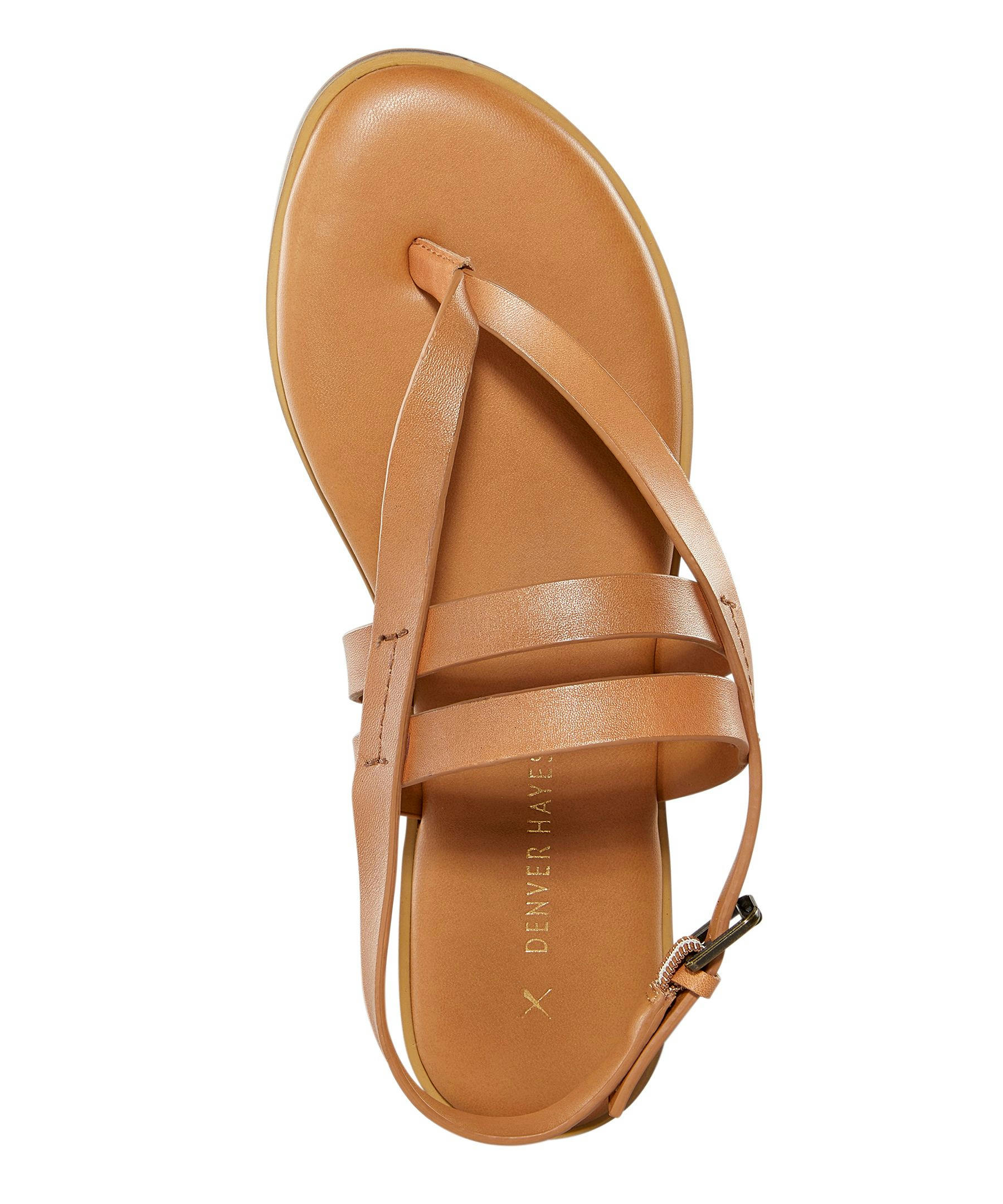 Women's Dianeris Leather Strappy Thong Sandals