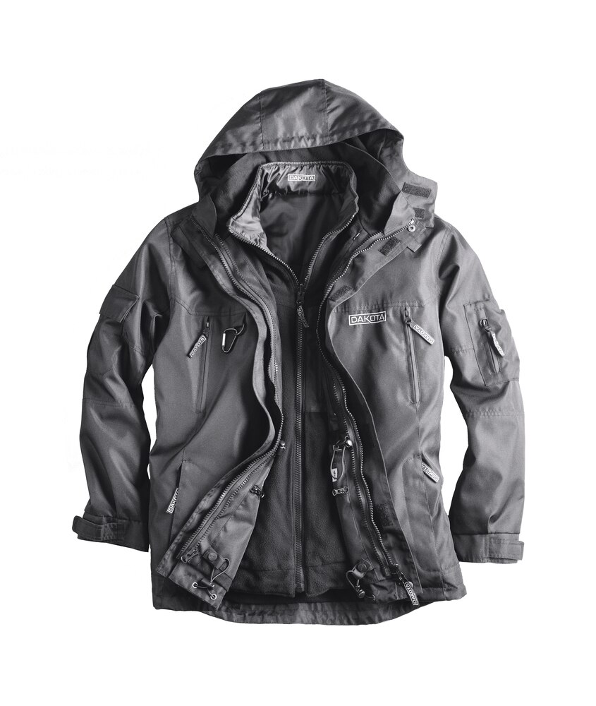 Dakota Men's 600D 7-in-1  Jacket with Reversible T-MAX Liner