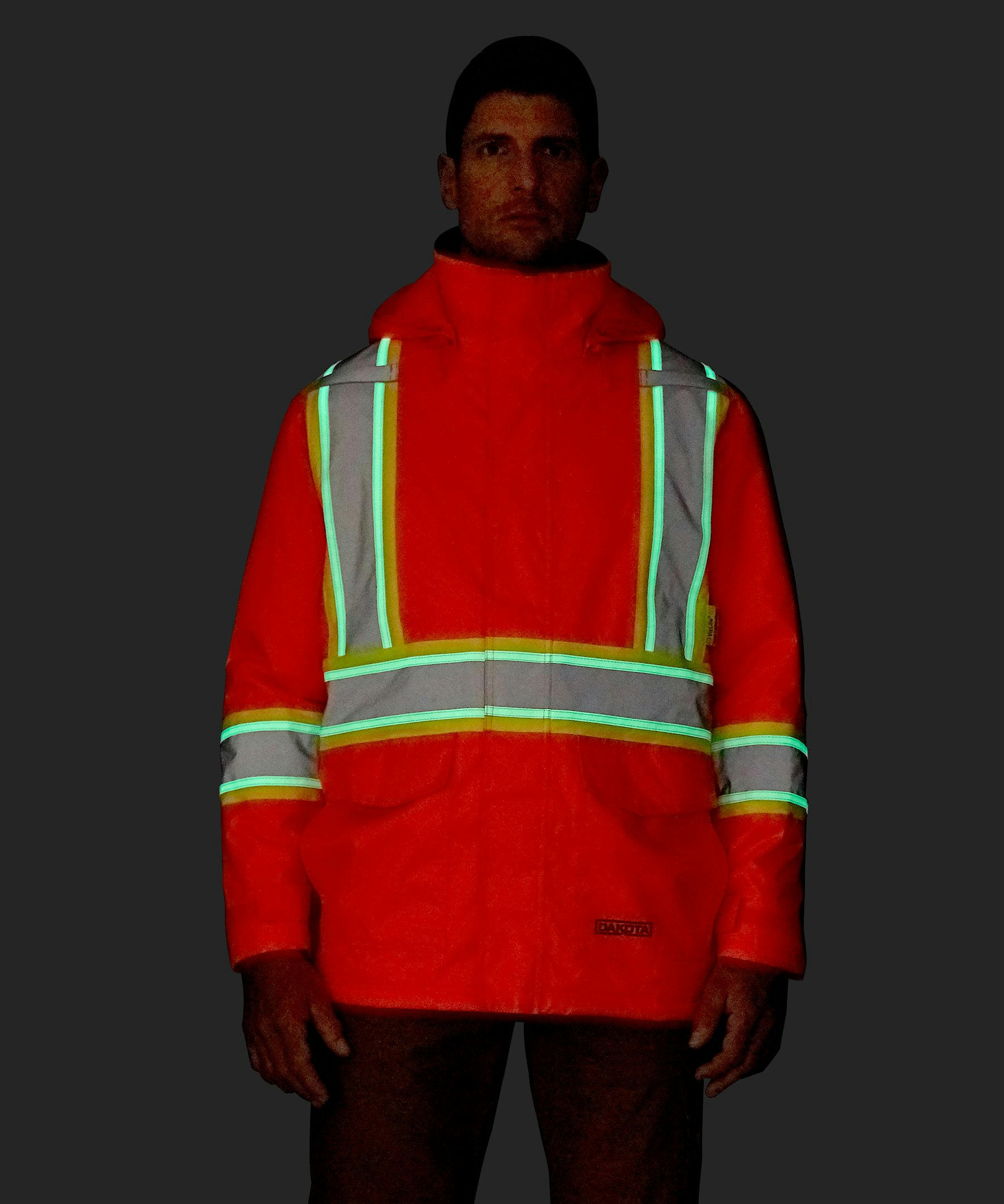 Dakota WorkPro Series Men's VizLite DT Class 2 T-Max Lined 150D Jacket