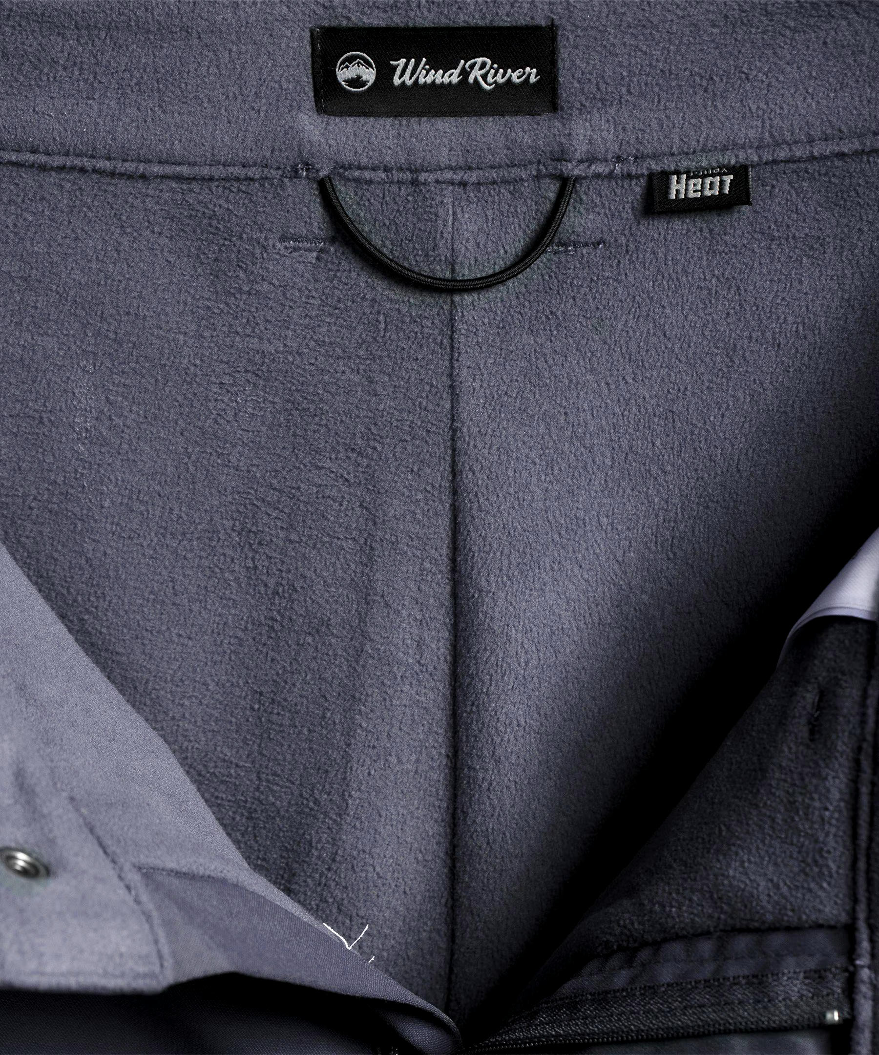 WindRiver Men's T-MAX Heat Lined HD1 Water Repellent Relaxed Fit Stretch Pants