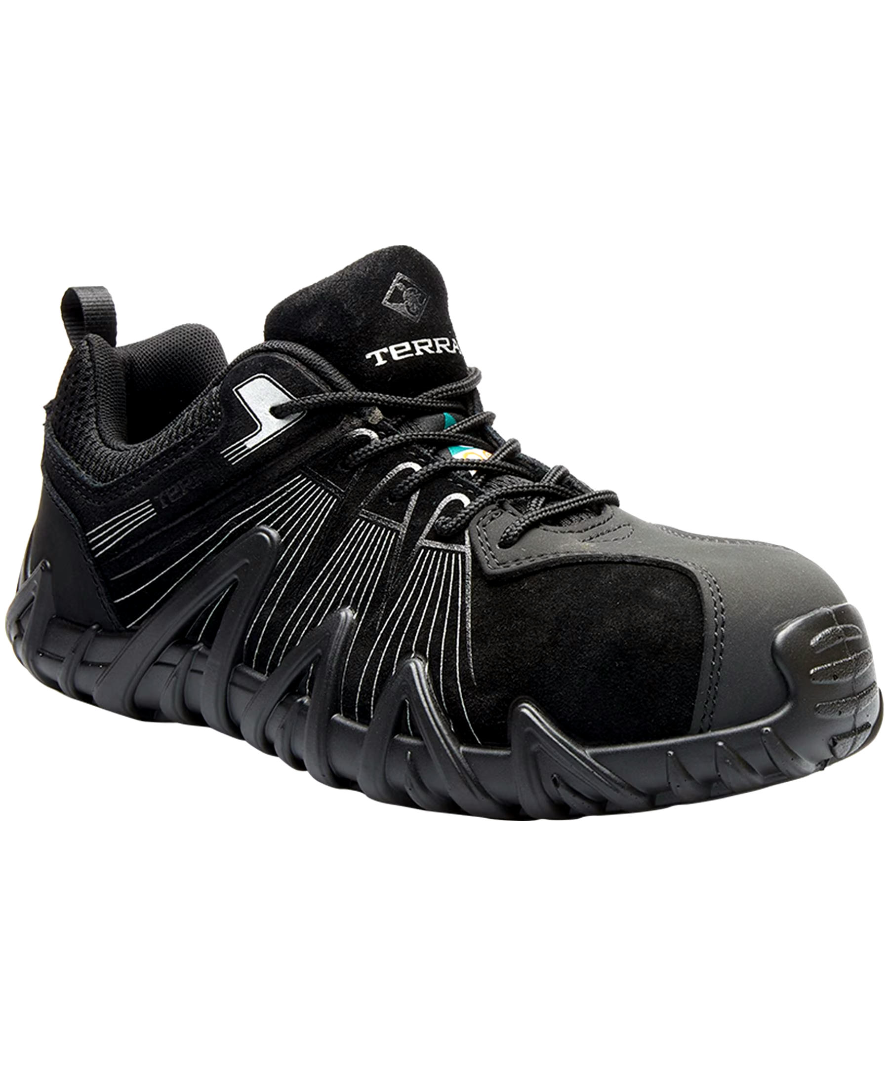 Terra Men's SpiderX Low Cut Composite Toe Composite Plate Athletic Work Shoes