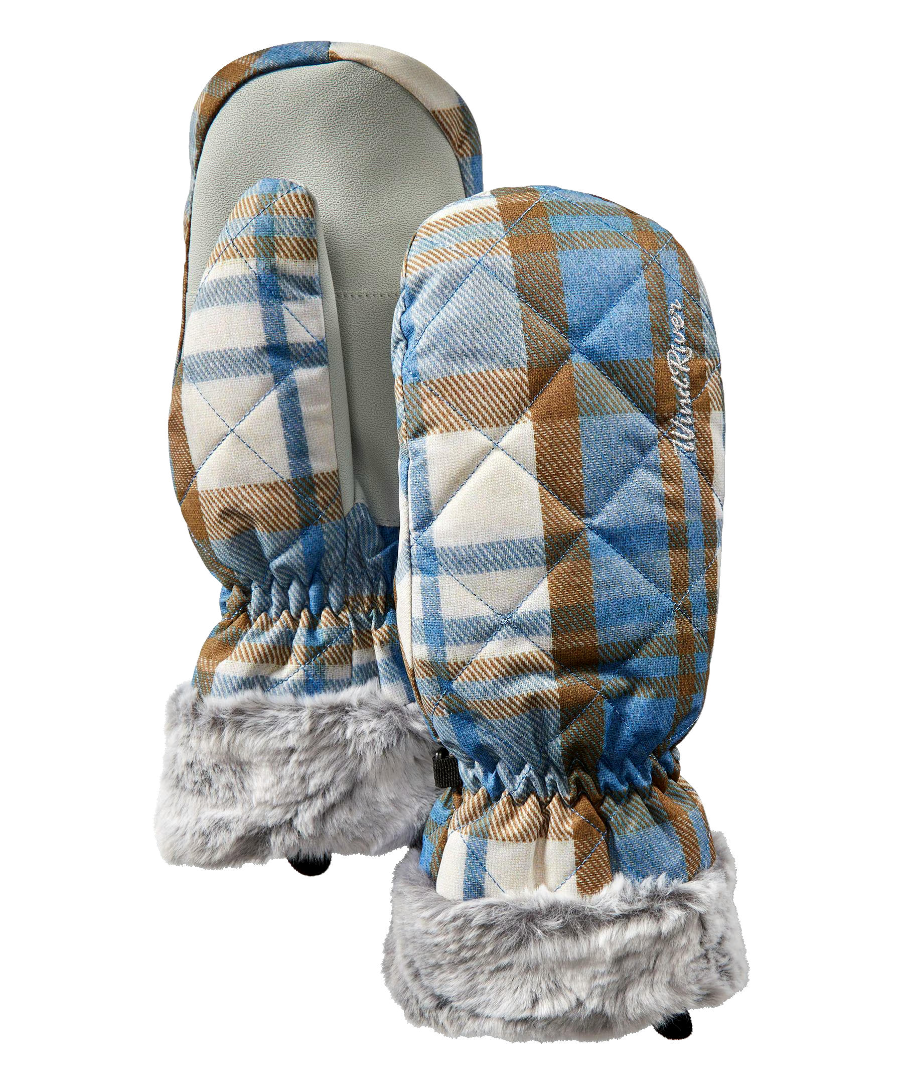 WindRiver Women's T-Max Insulation with Hyper-Dri Hyper Dri 3 Faux Fur Cuff Mittens