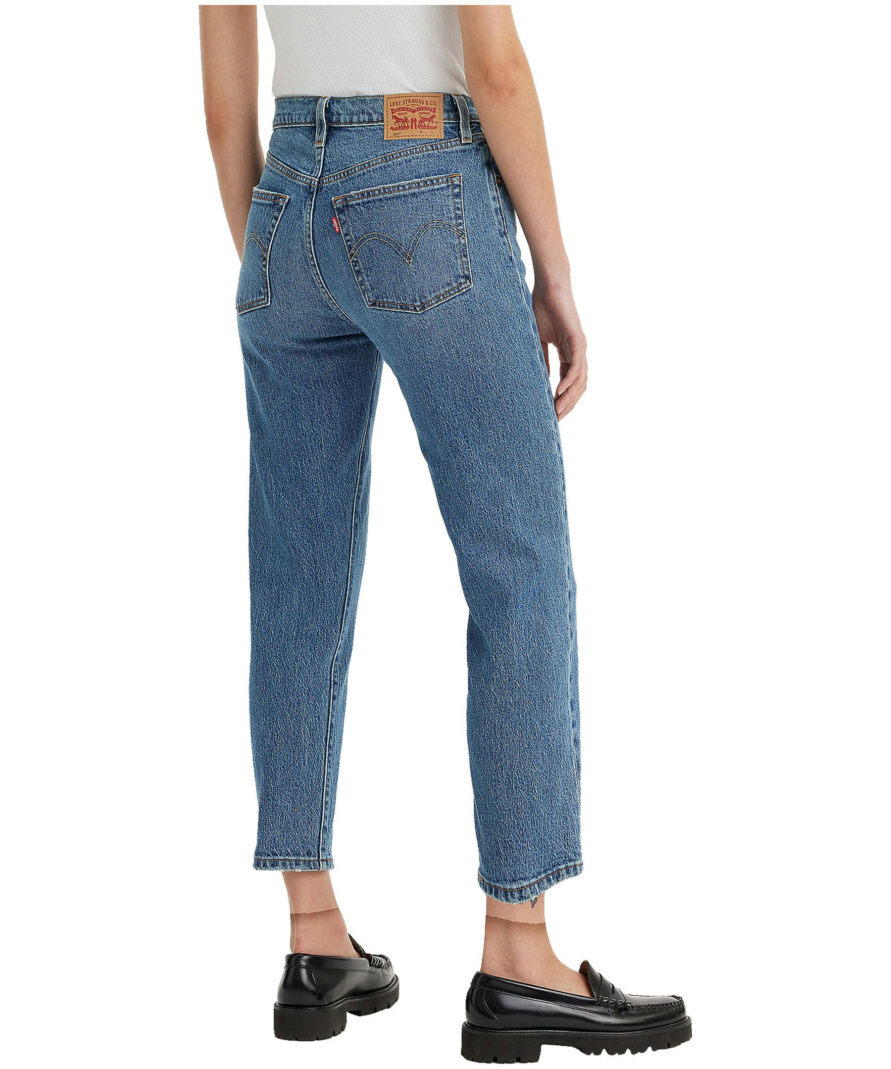 Levi's Women's 501 Originals® High Rise Straight Leg Crop Jeans