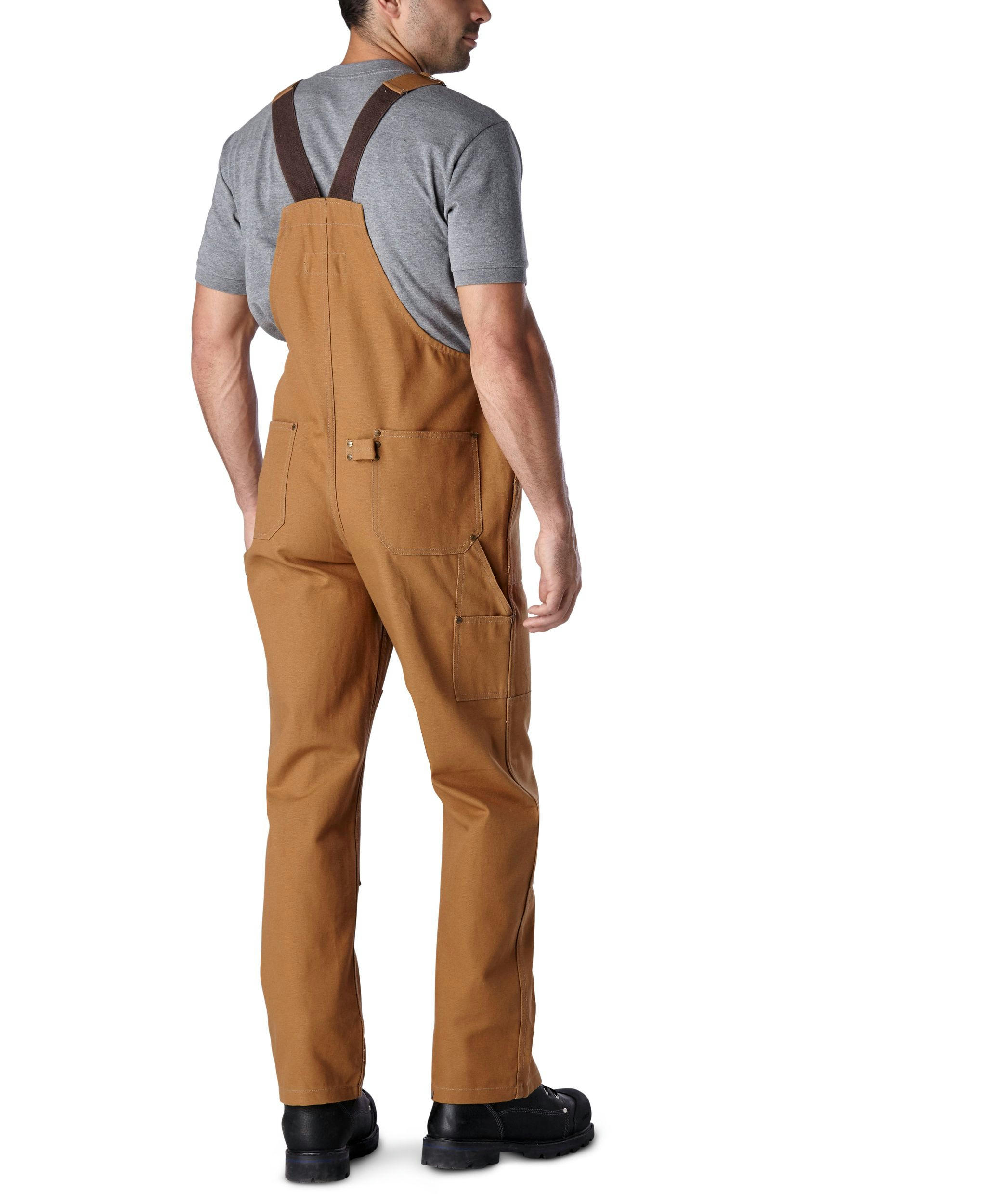 Dakota WorkPro Series Men's Unlined Duck Snag and Abrasion Resistant Bib Overall